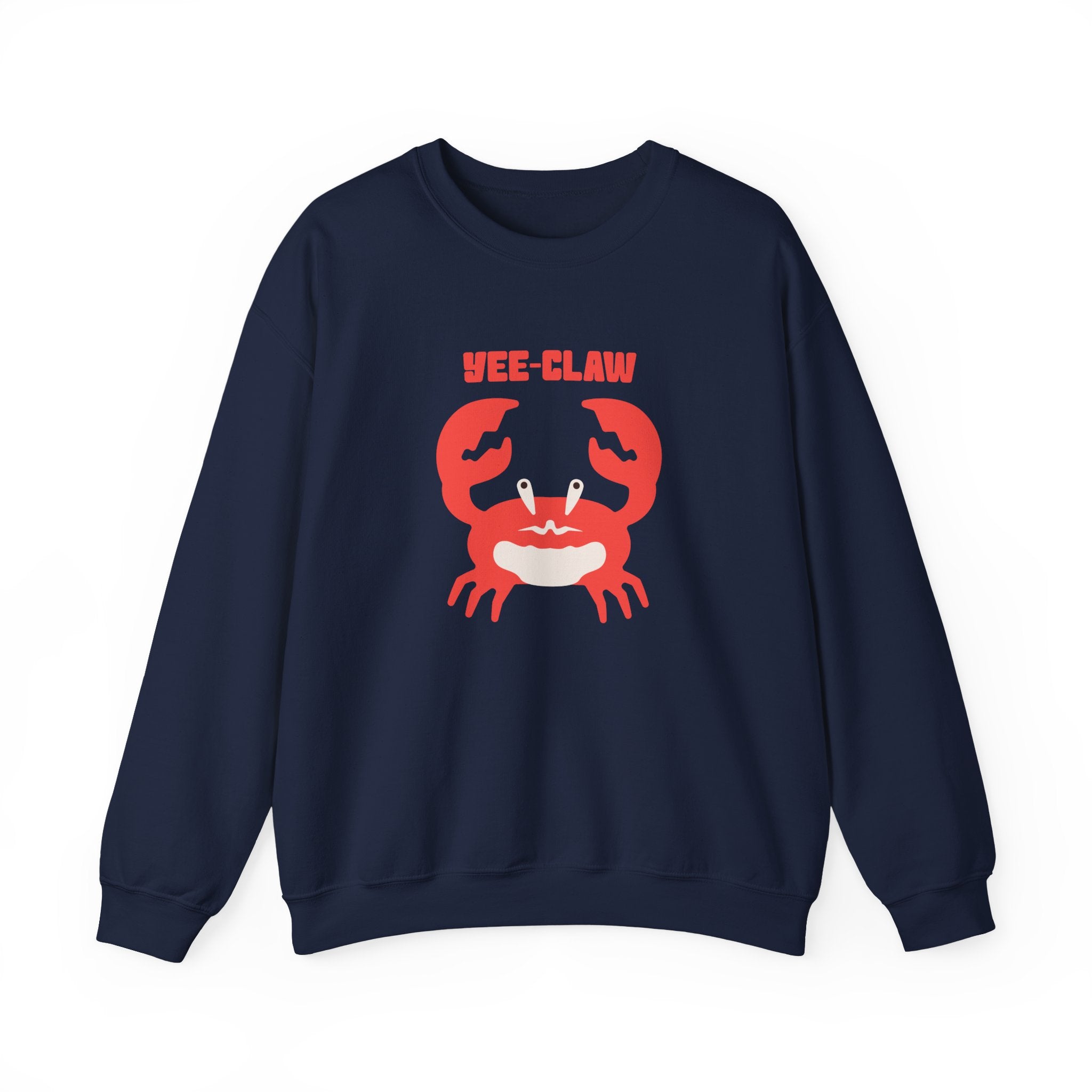 Yee-Claw Crab Graphic Sweatshirt
