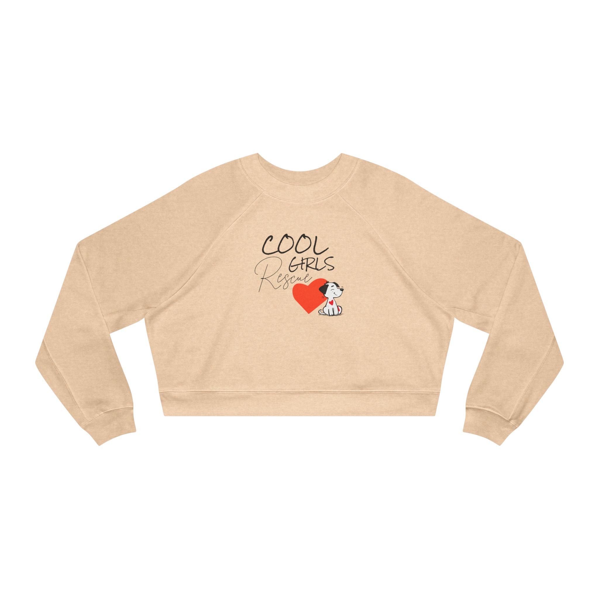 Cool Girls Rescue Cropped Sweatshirt
