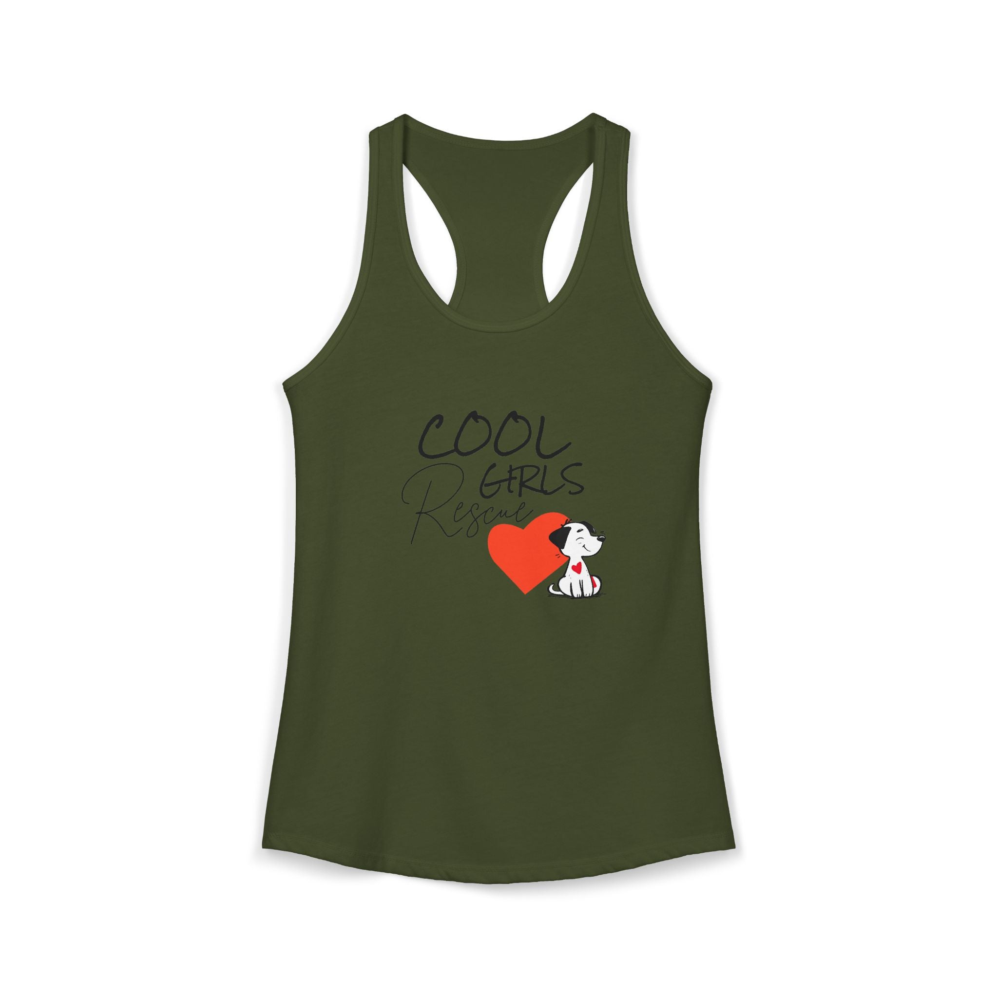 Rescue Dog Lover Tank Top