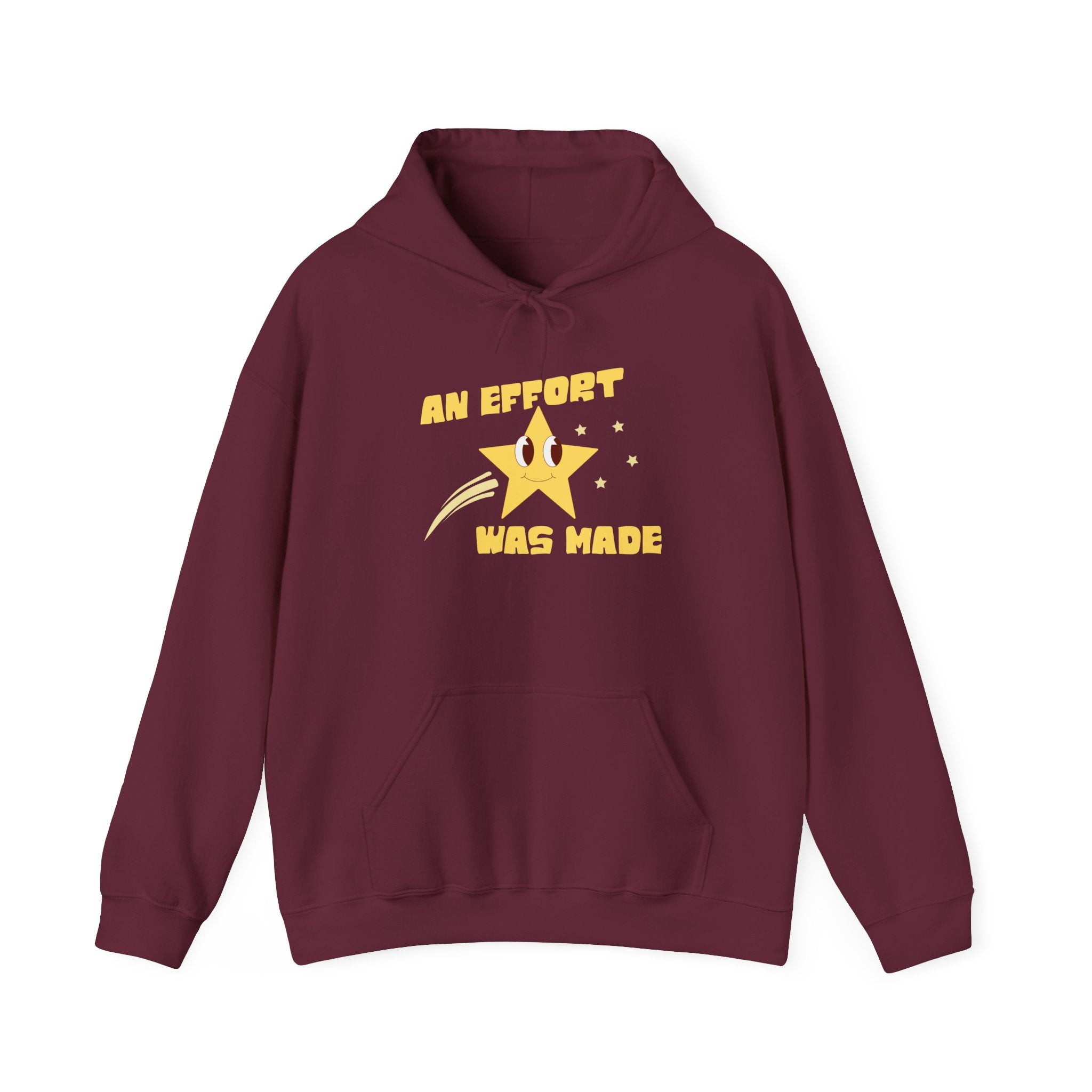 An Effort Was Made Retro Star Hoodie