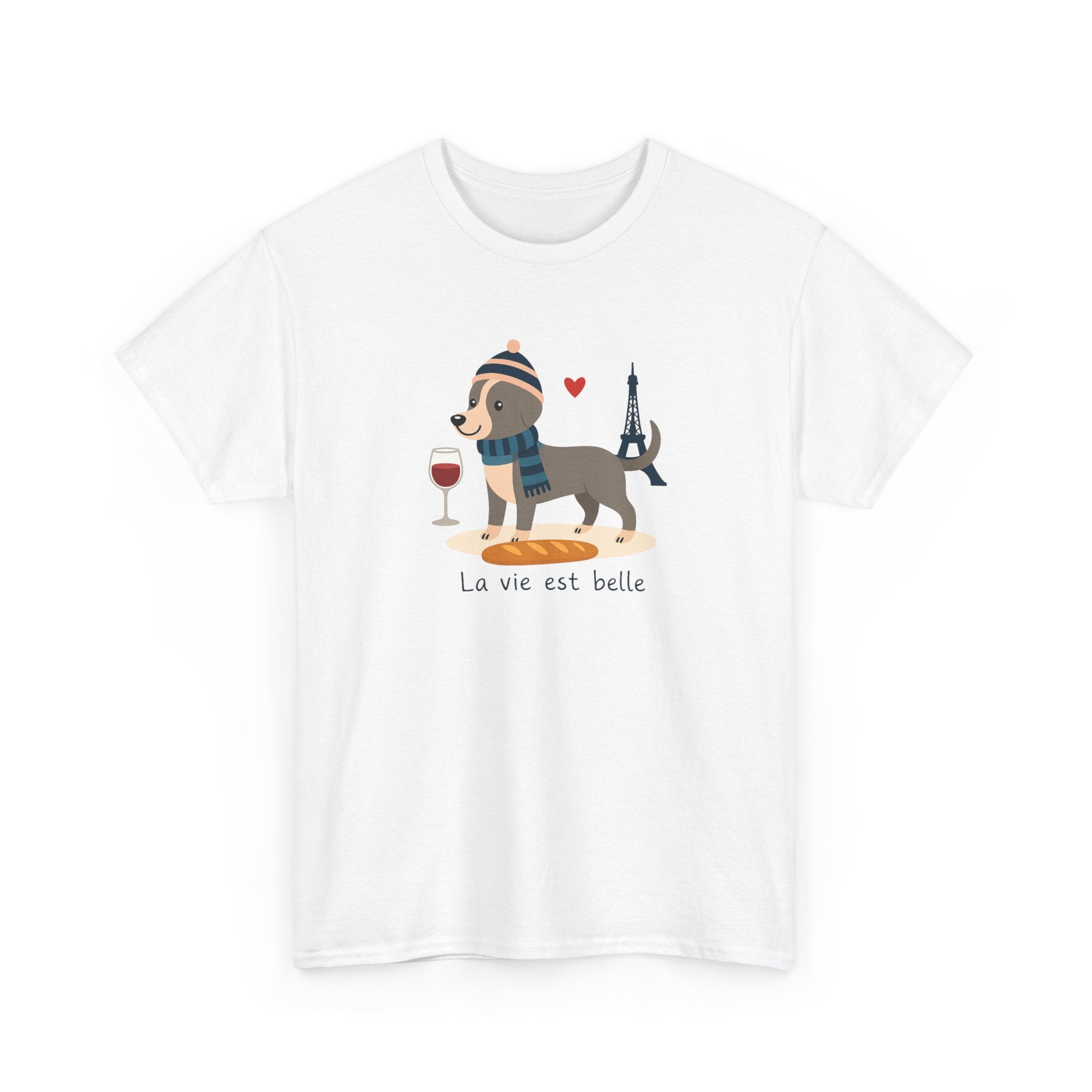 Dachshund Paris Graphic Tee