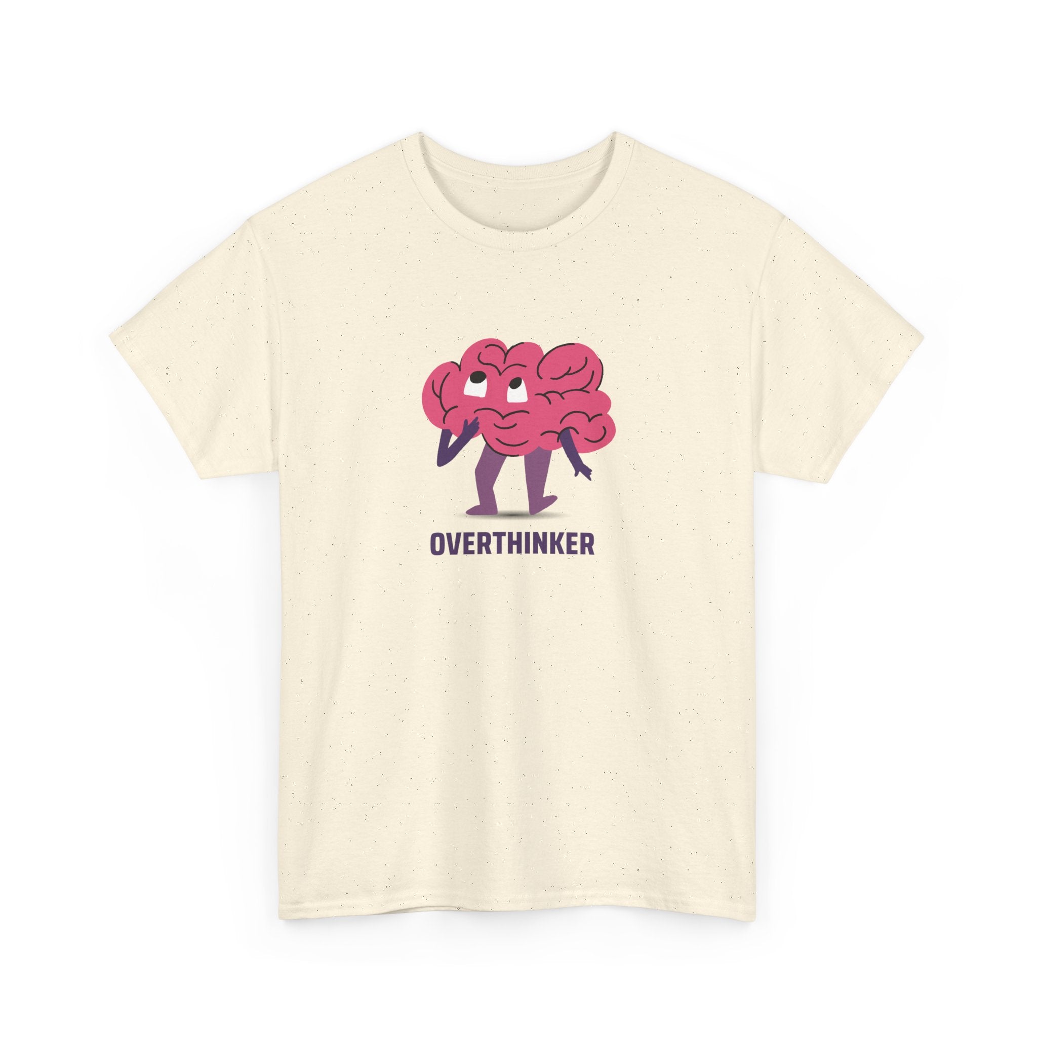 Overthinker Brain Cartoon Tee