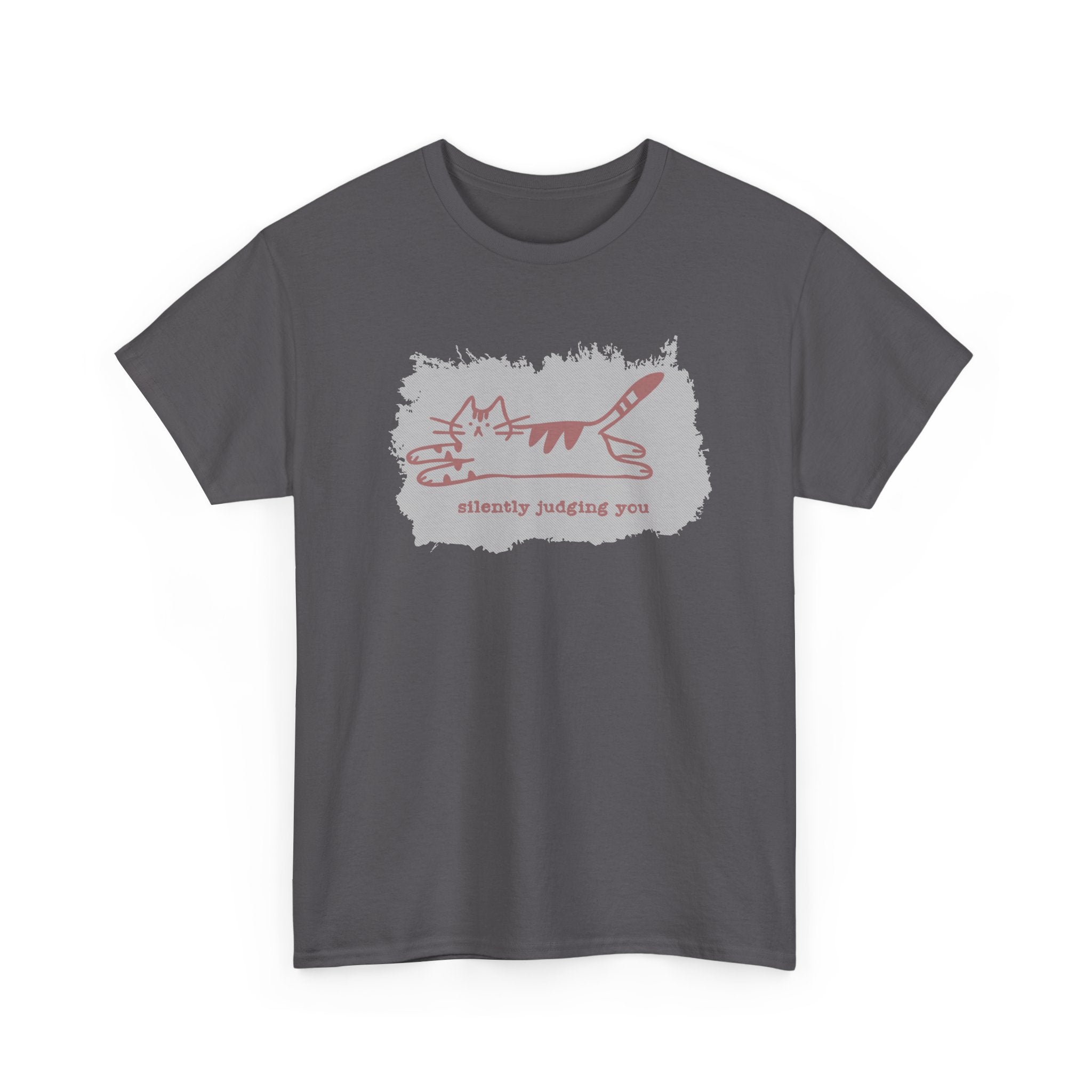 Silently Judging Cat Tee
