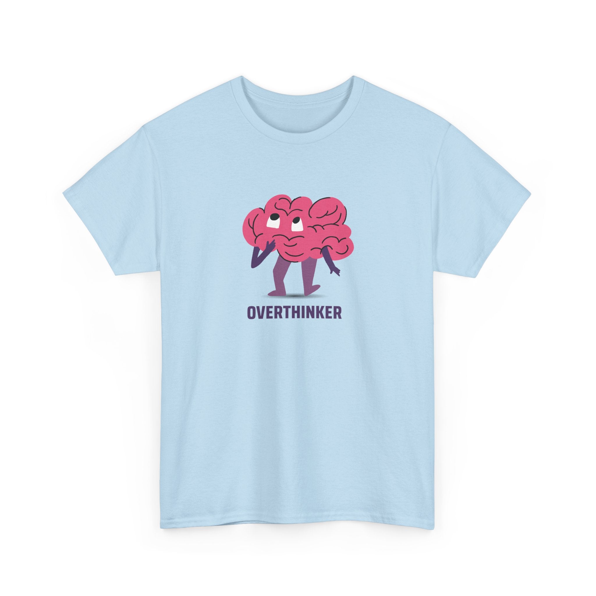 Overthinker Brain Cartoon Tee