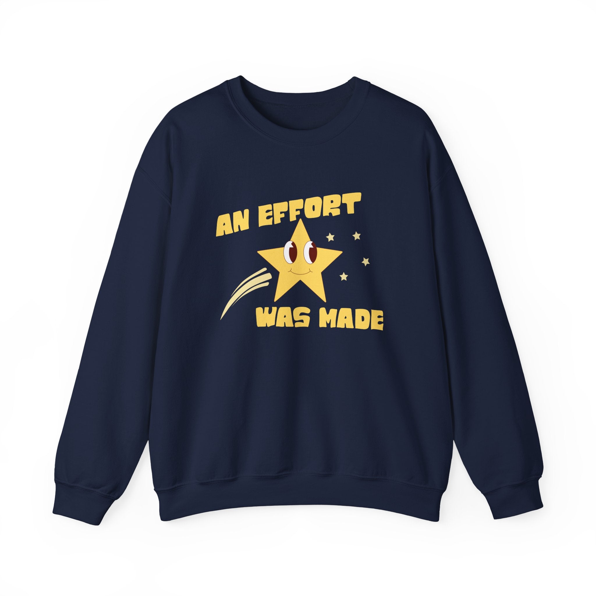 An Effort Was Made Retro Graphic Sweatshirt