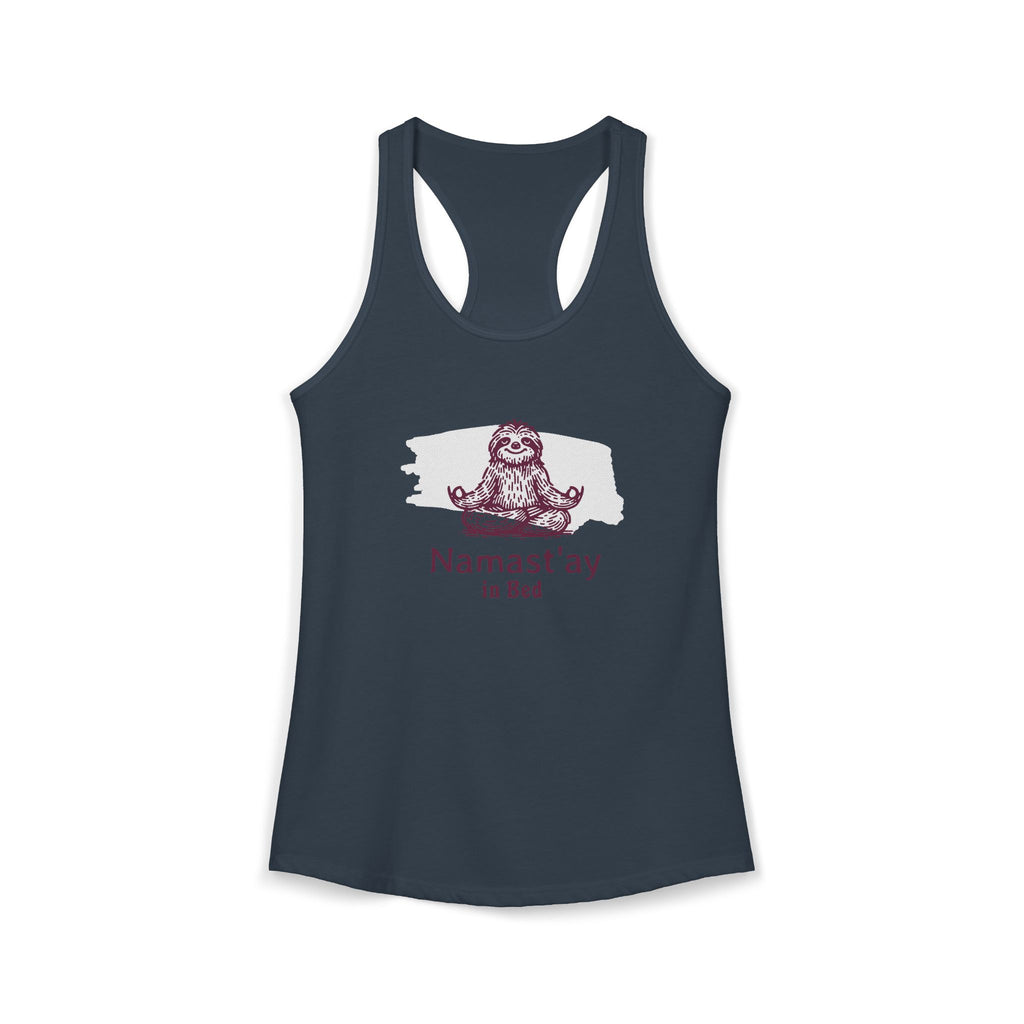 Namast'ay in Bed Tank Top