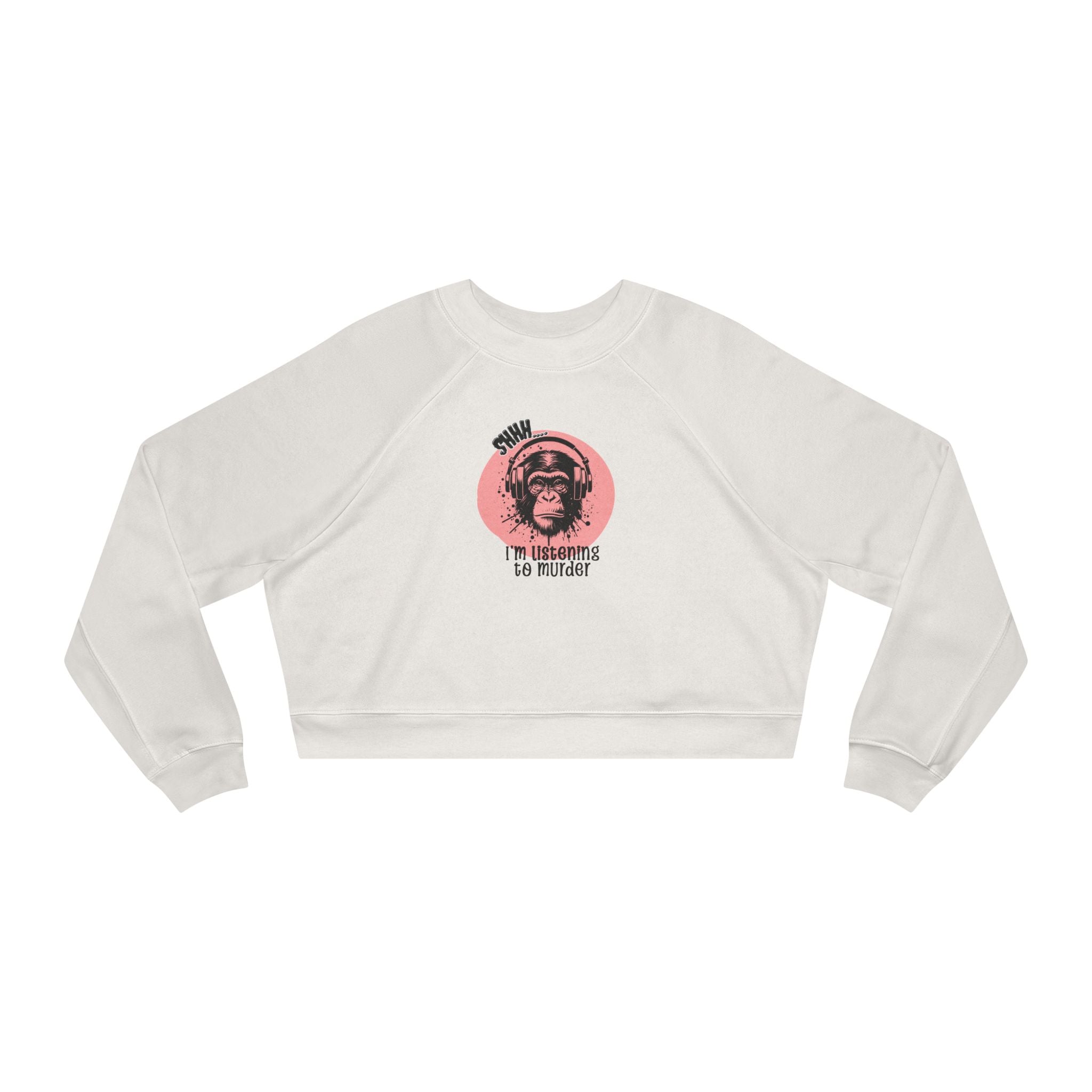 Murder Podcast Cropped Sweatshirt