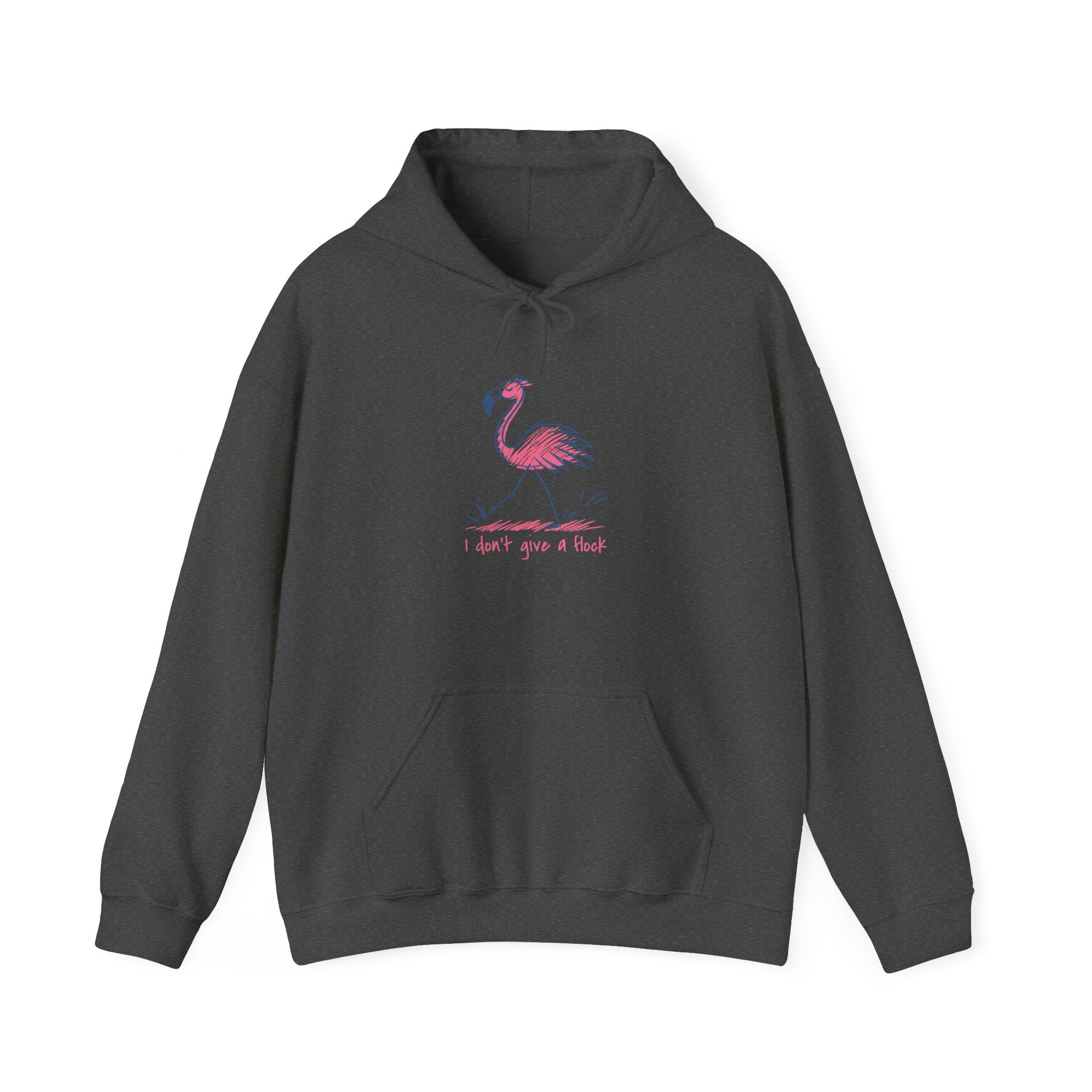 I Don't Give a Flock Flamingo Hoodie