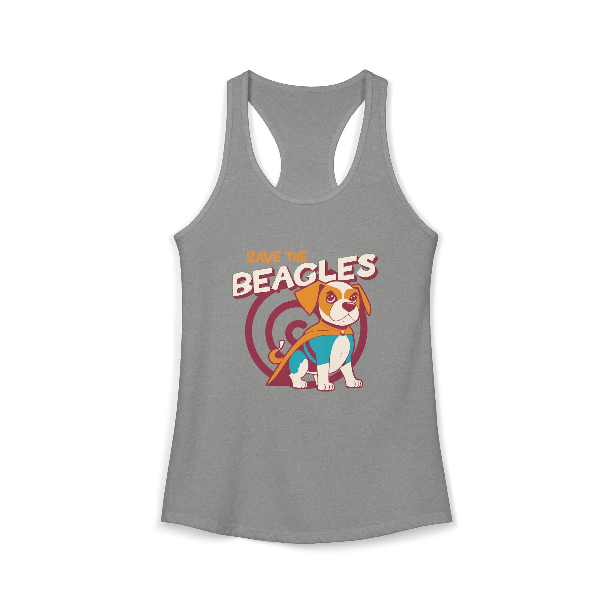 Save the Beagles Women’s Racerback Tank Top