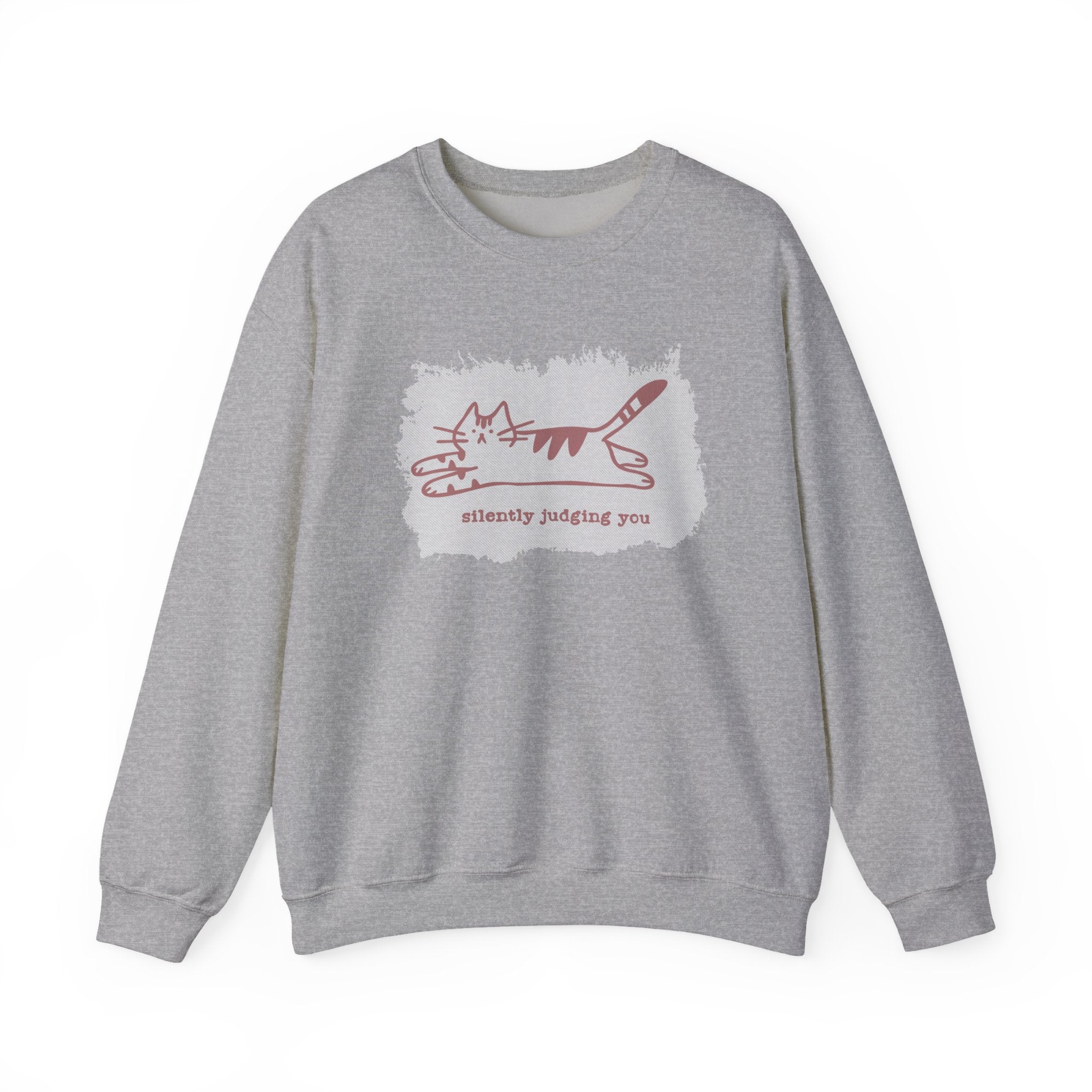 Silently Judging Cat Sweatshirt