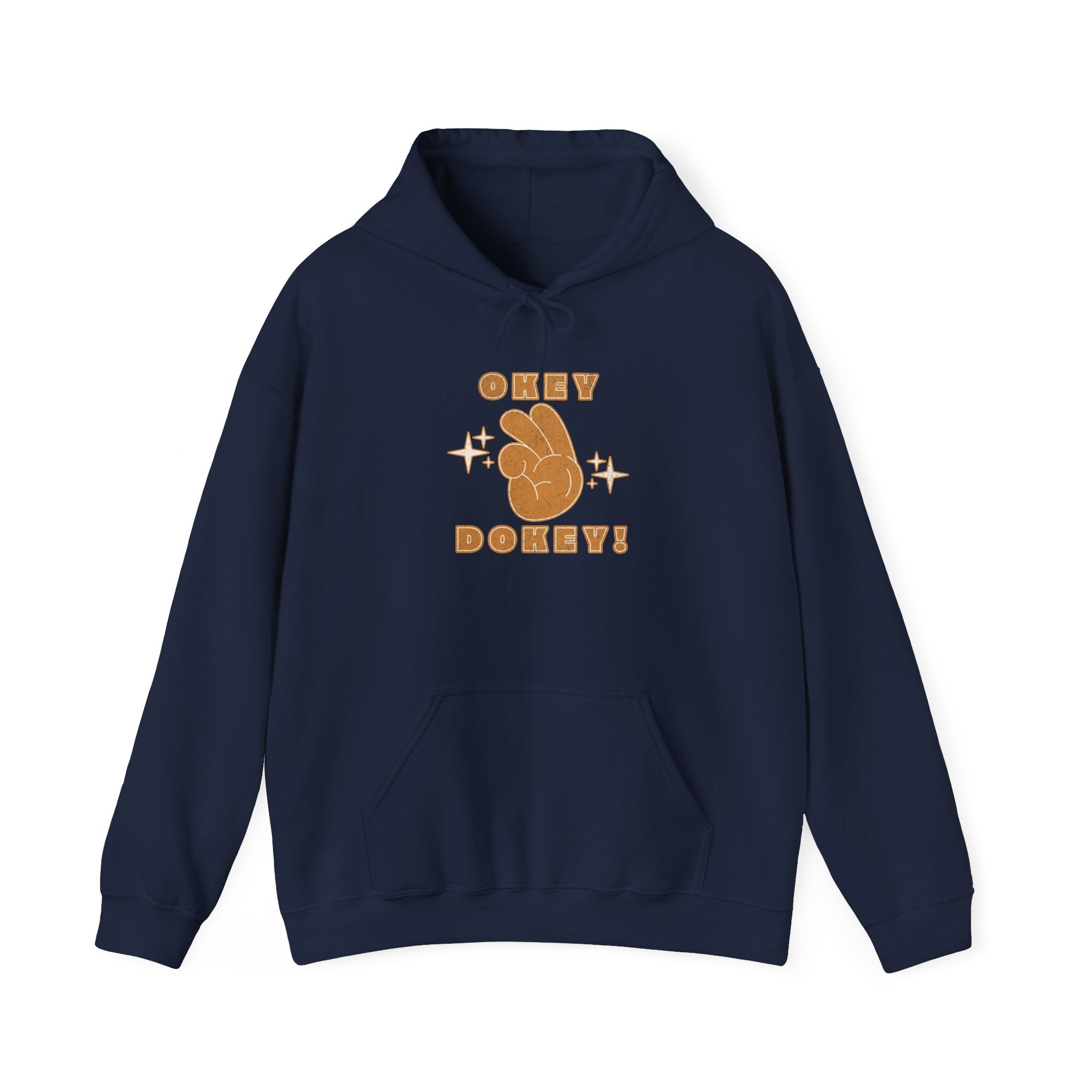Okey Dokey Retro Peace Sign Hoodie