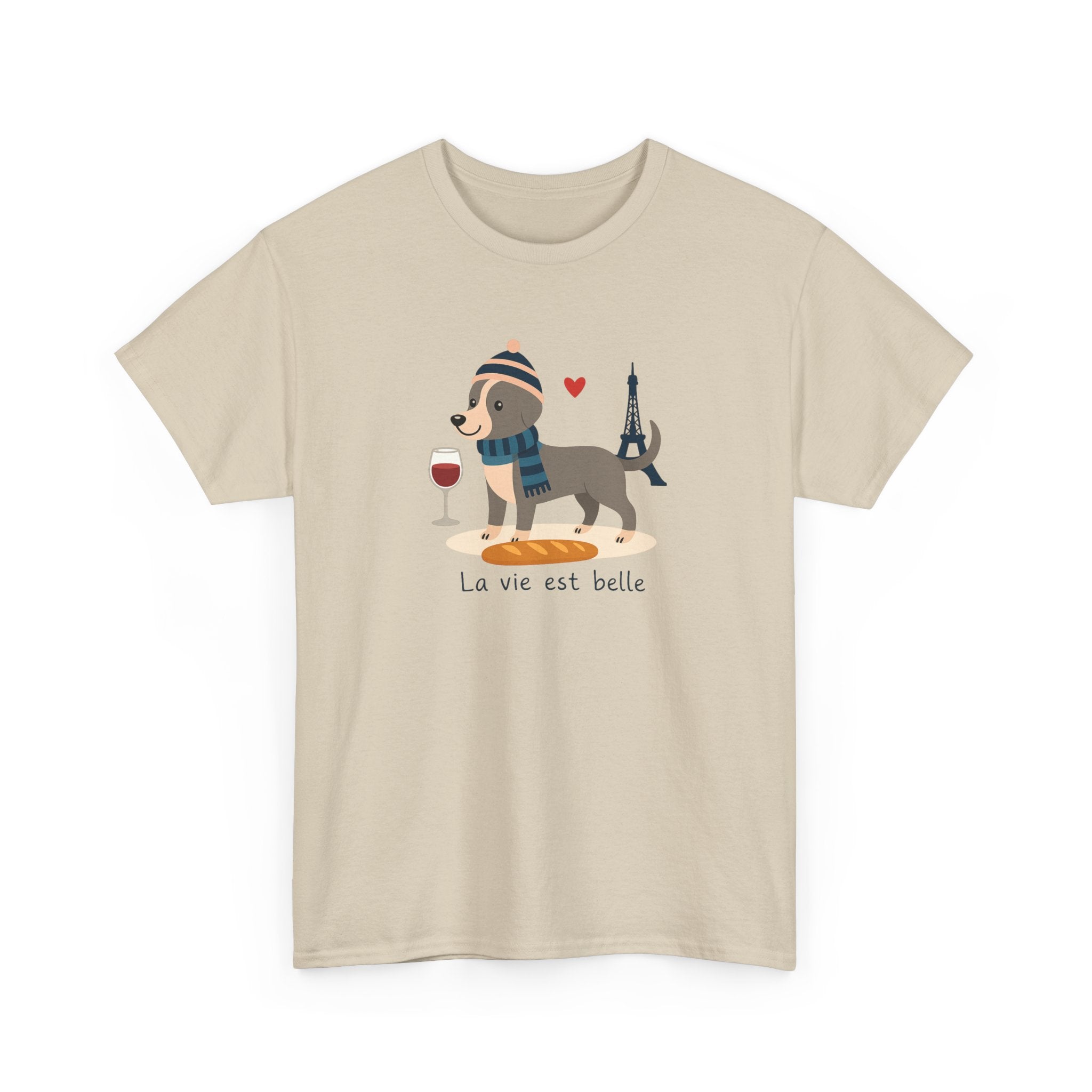 Dachshund Paris Graphic Tee