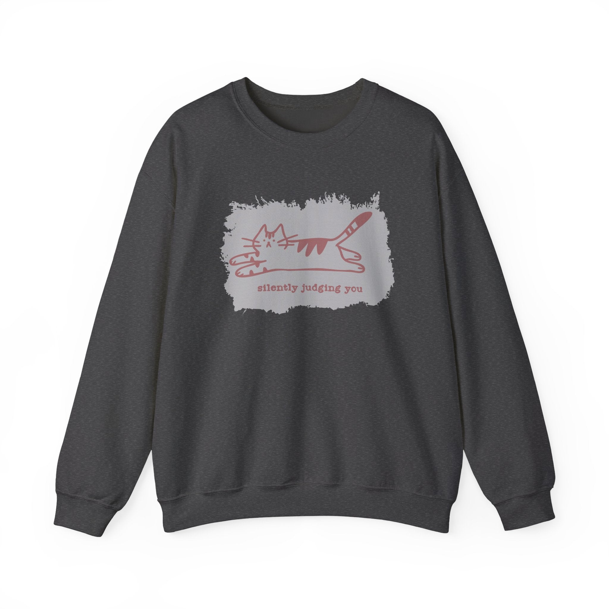 Silently Judging Cat Sweatshirt