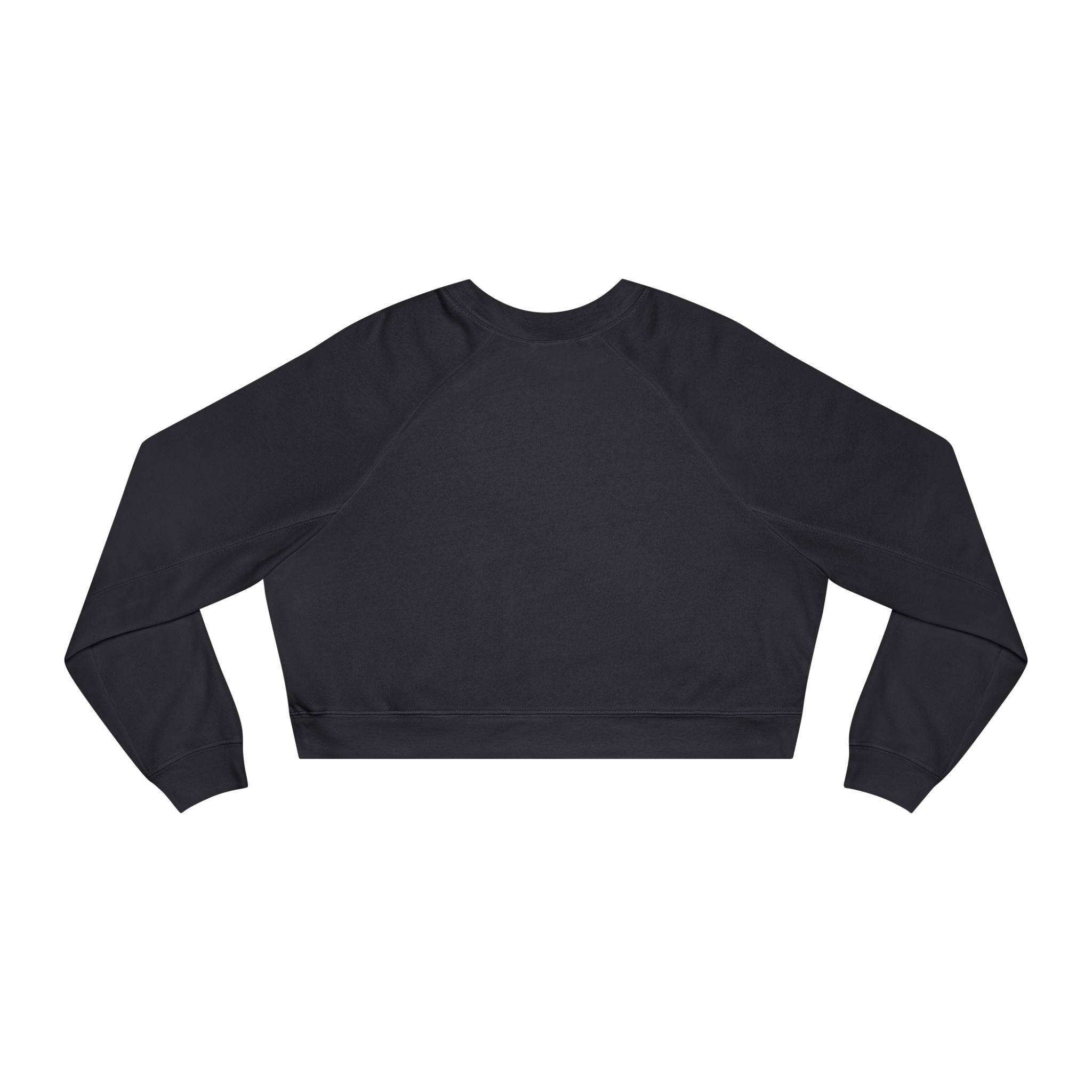 Beachin' Cat Graphic Cropped Sweatshirt