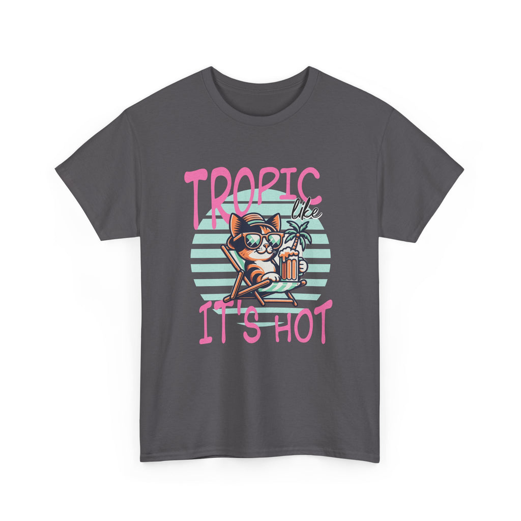 Tropic Like It’s Hot Cat Tee