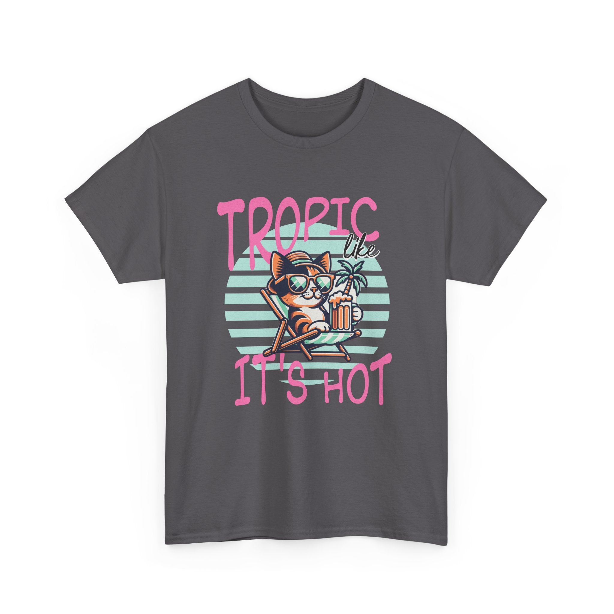 Tropic Like It’s Hot Cat Tee