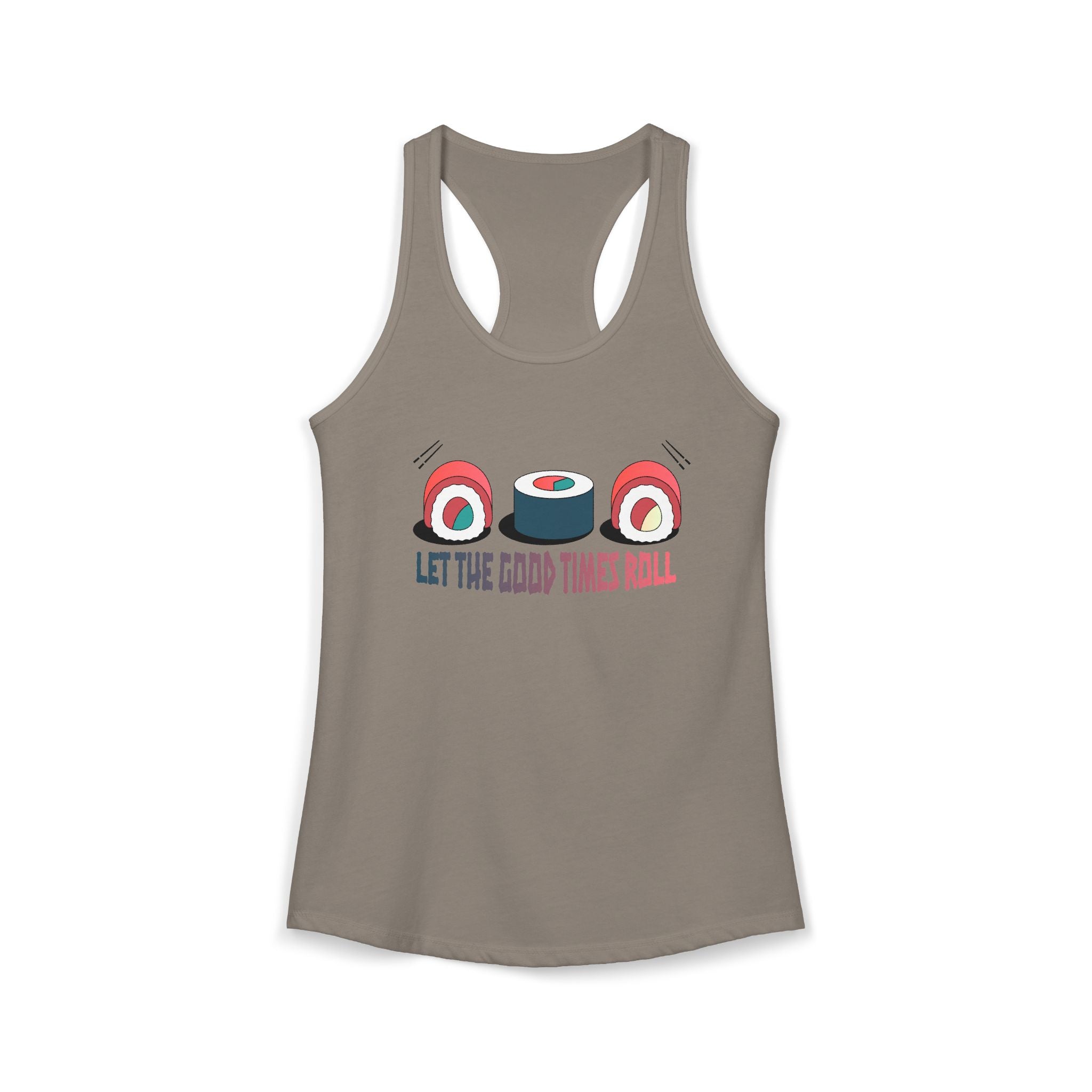 Let the Good Times Roll Sushi Tank Top