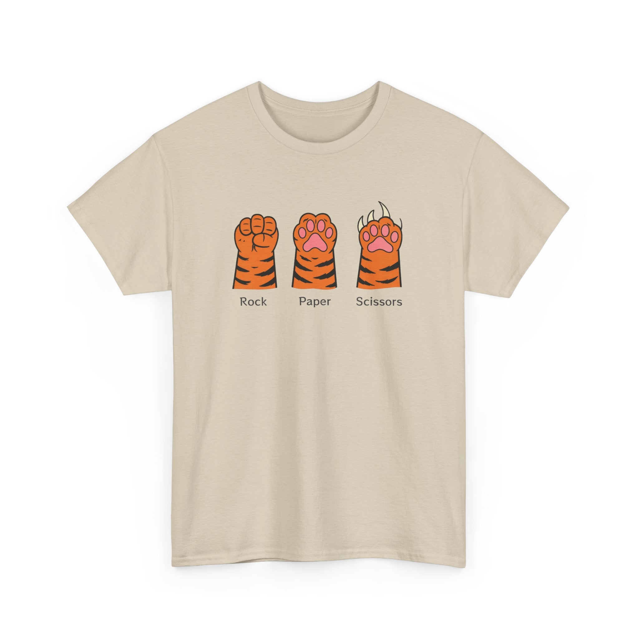 Rock Paper Scissors Tiger Paw Tee