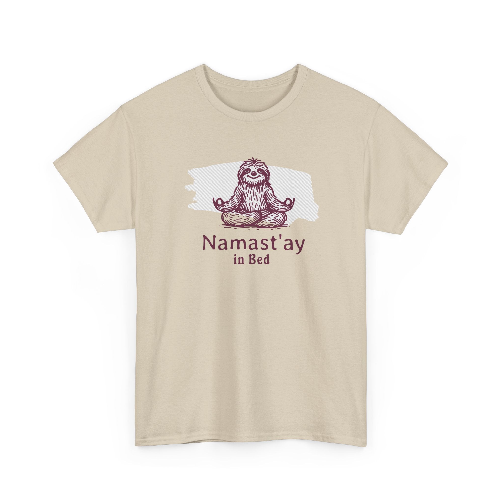 Namast'ay in Bed Sloth Tee