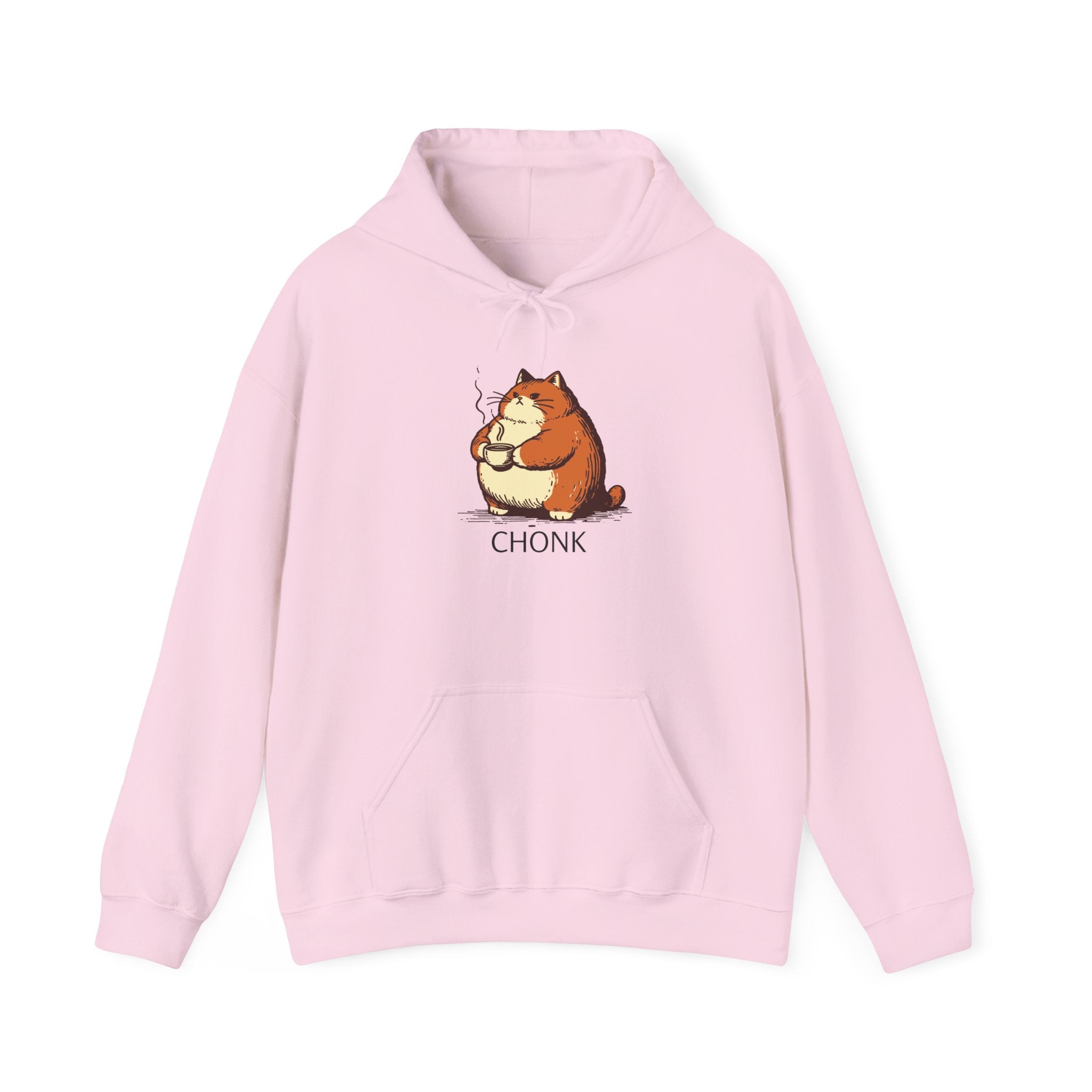 Chonk Cartoon Cat Hoodie