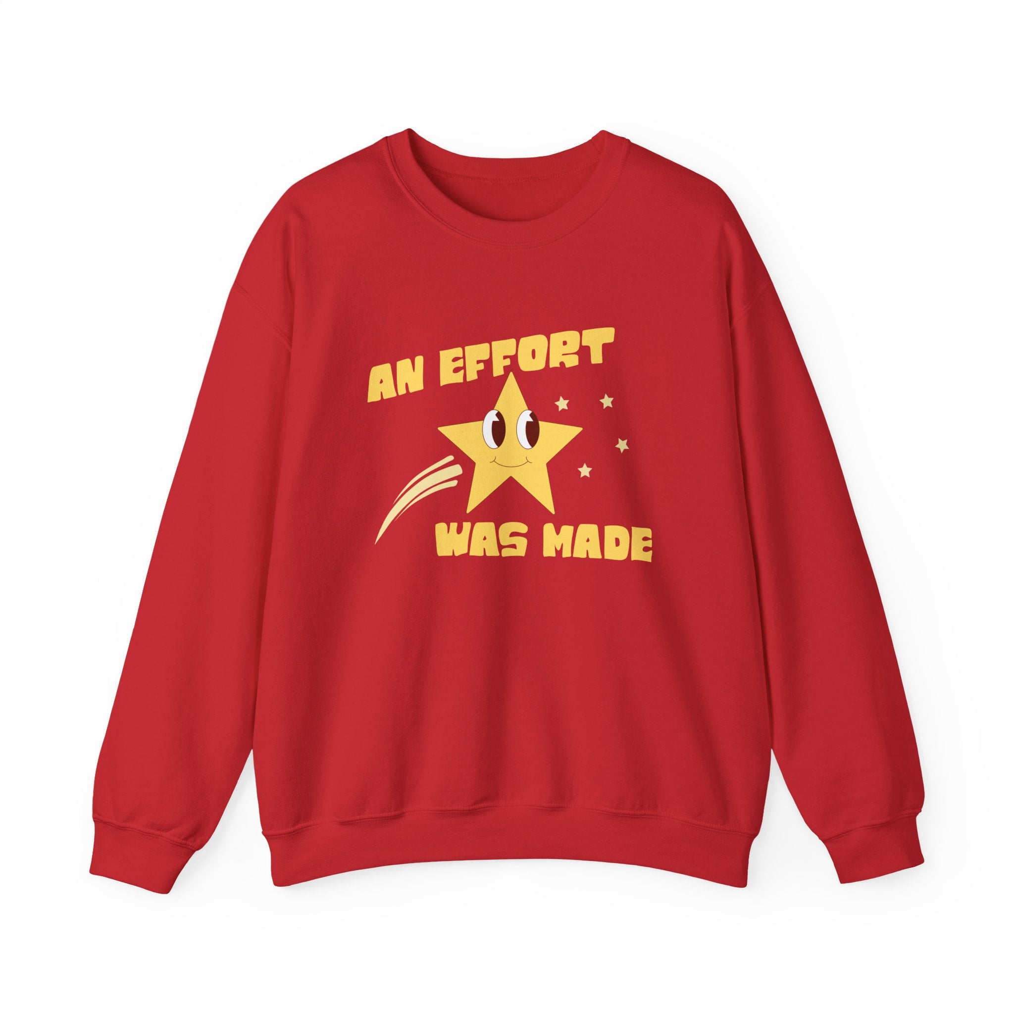 An Effort Was Made Retro Graphic Sweatshirt
