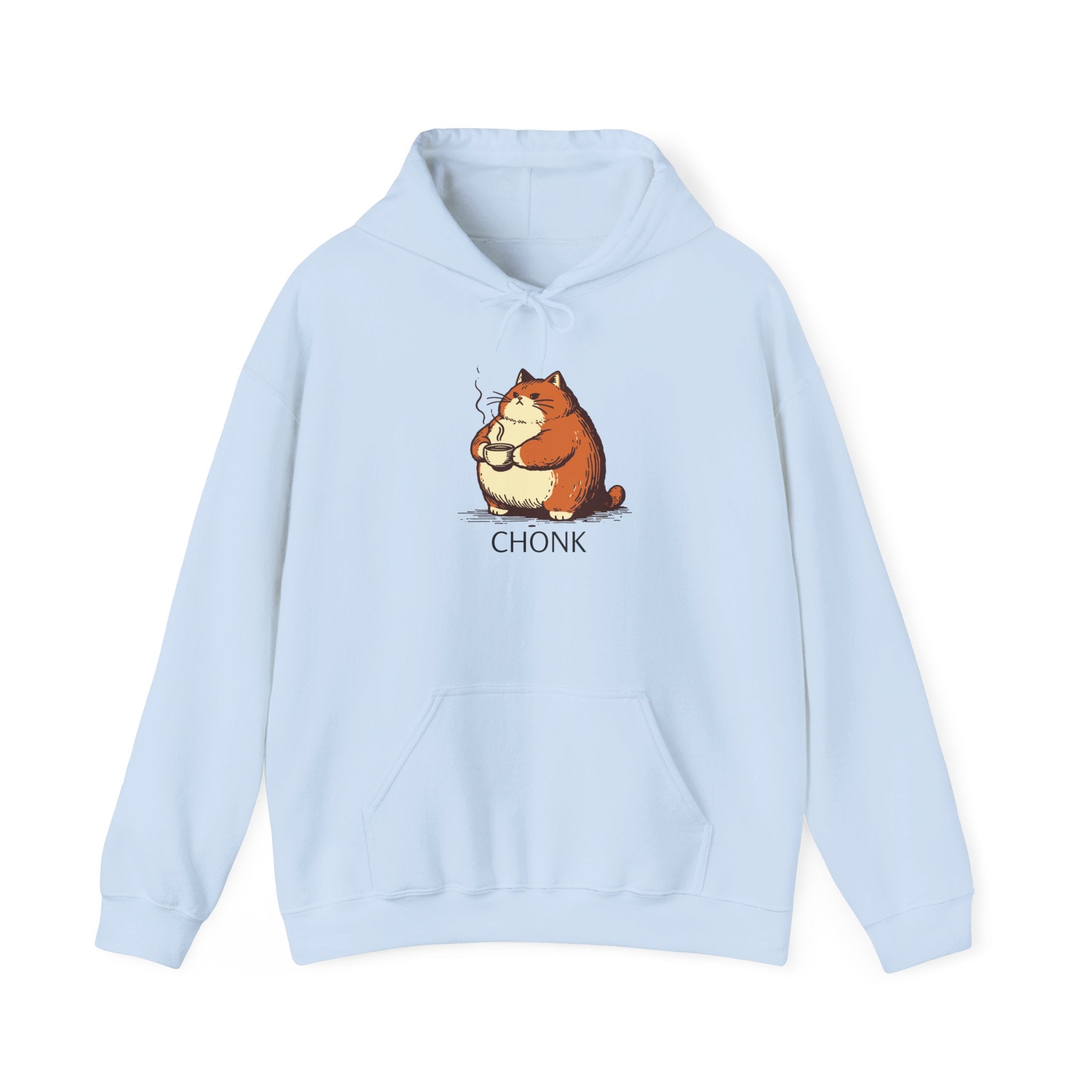 Chonk Cartoon Cat Hoodie