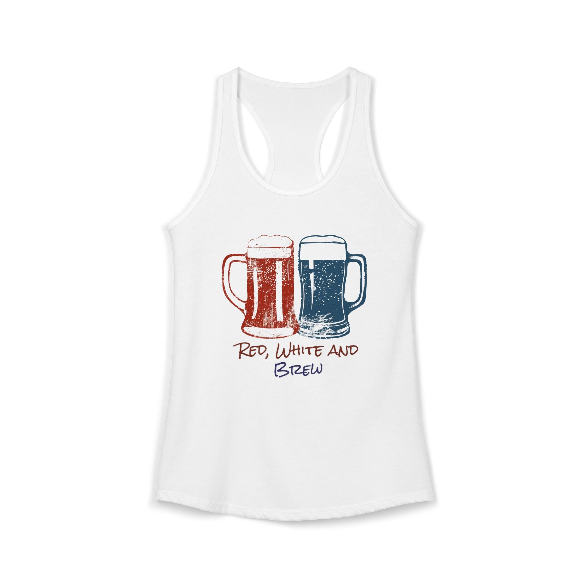 Red, White and Brew Tank Top