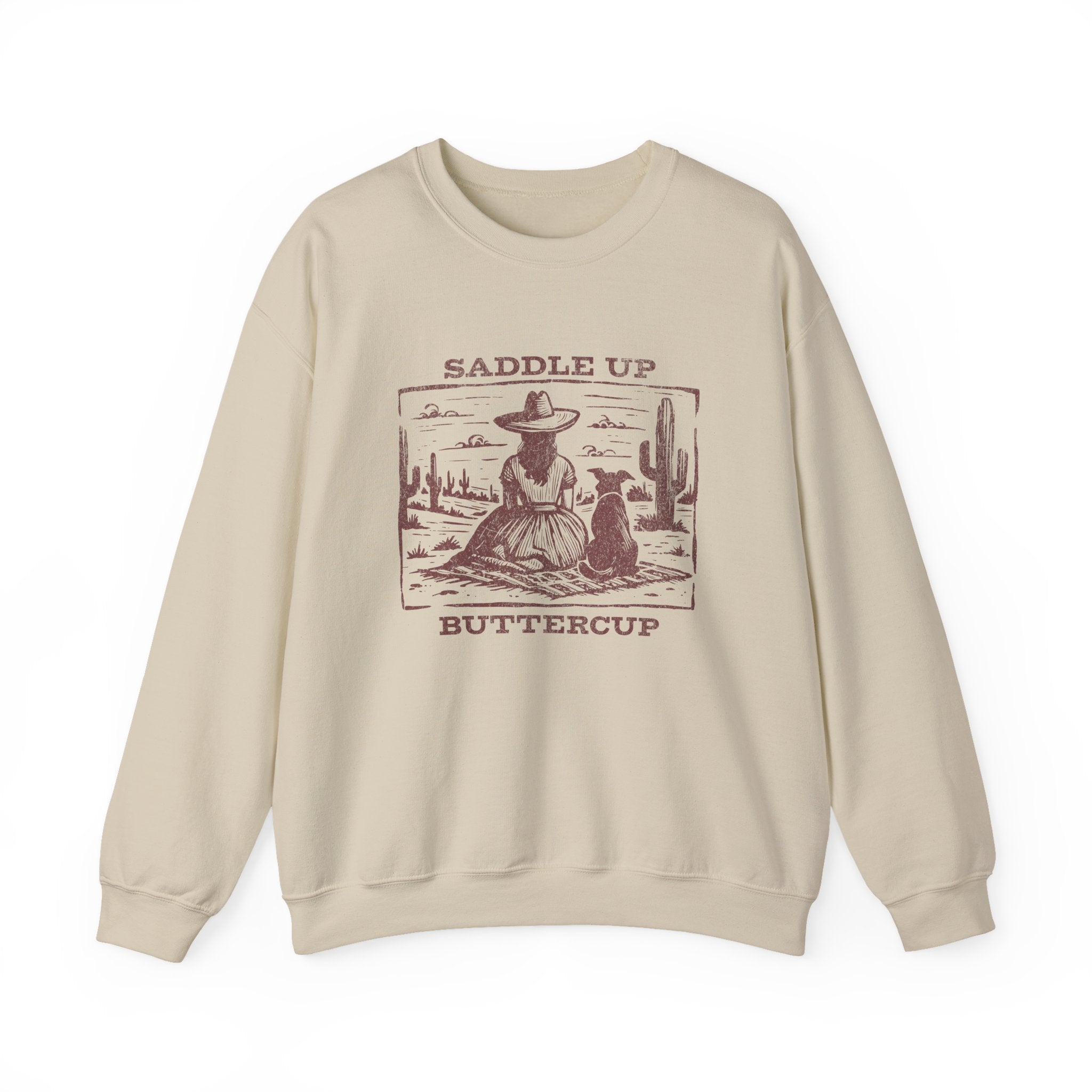 Saddle Up Buttercup Vintage Sweatshirt