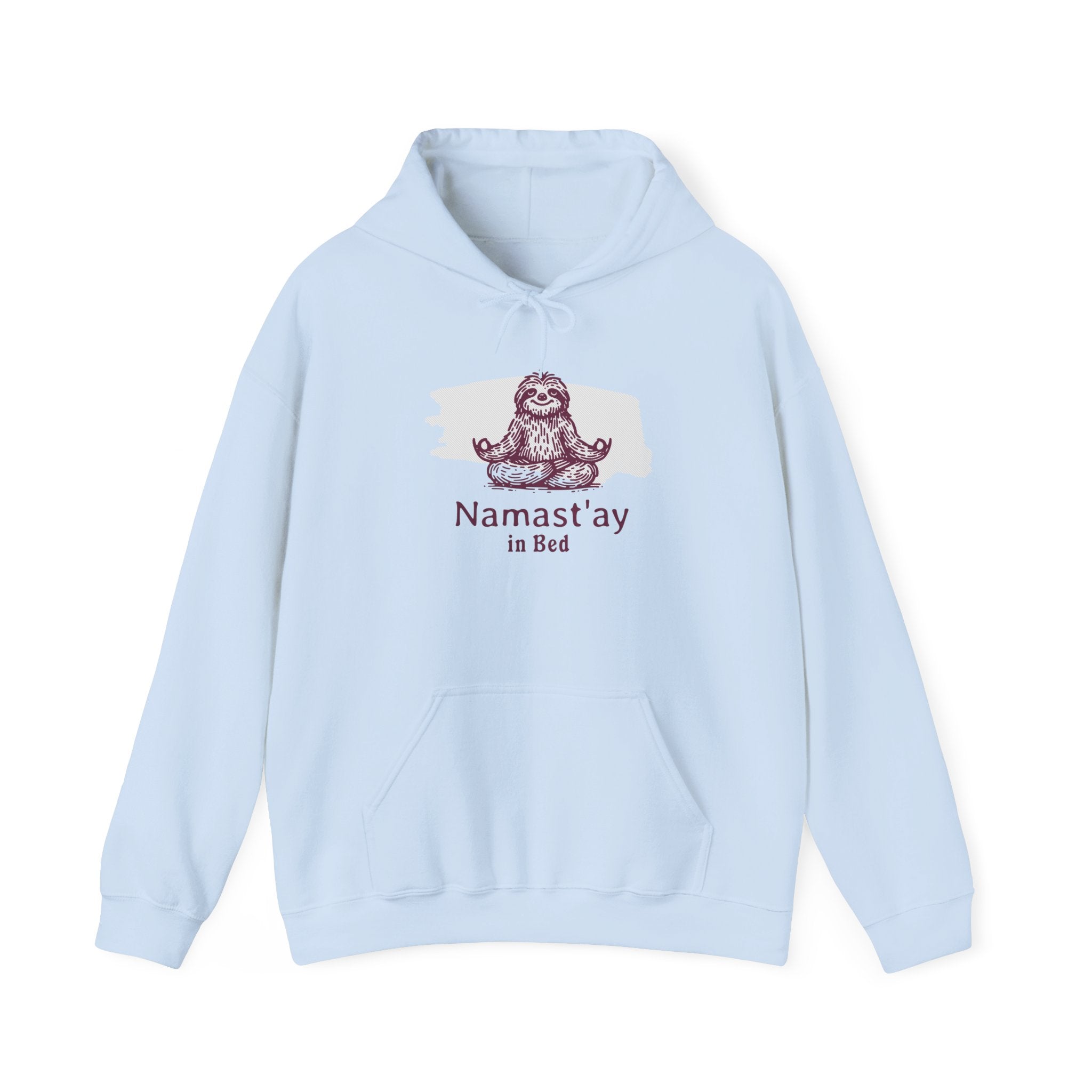 Namast'ay in Bed Sloth Hoodie