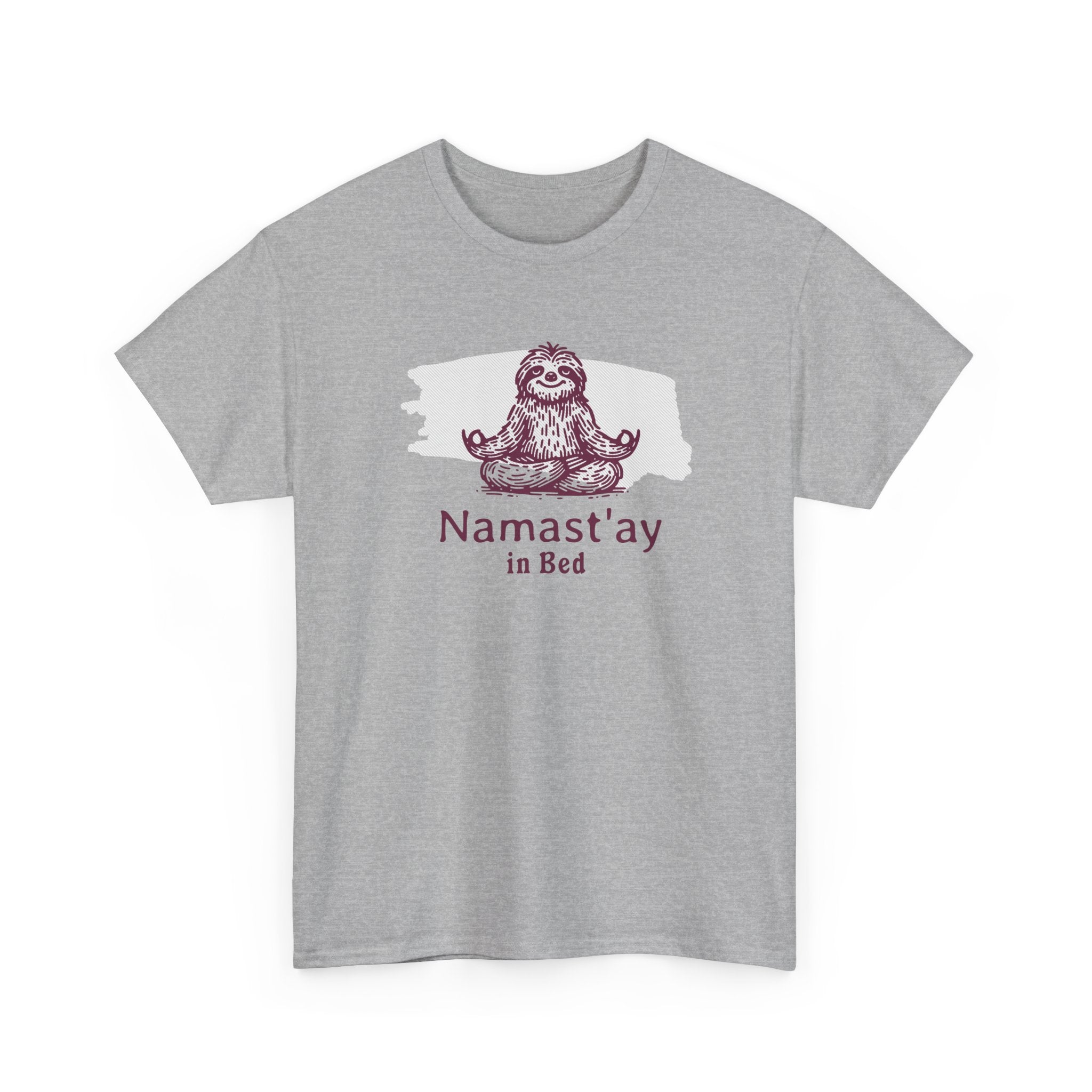 Namast'ay in Bed Sloth Tee