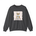 Corgi Holding Coffee Sweatshirt