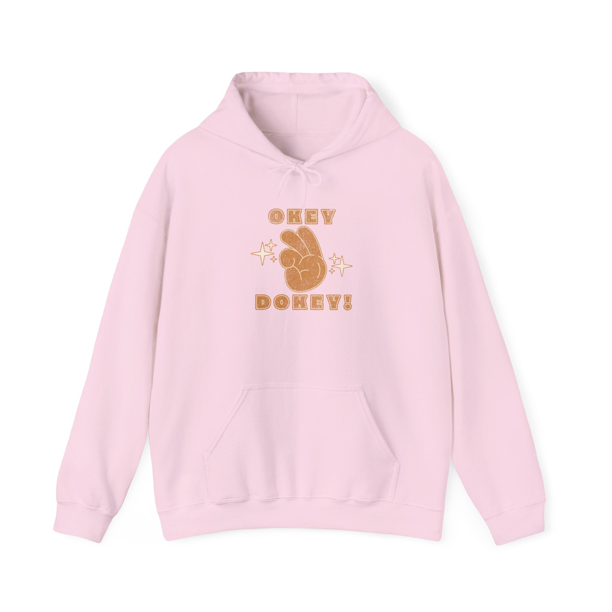 Okey Dokey Retro Peace Sign Hoodie