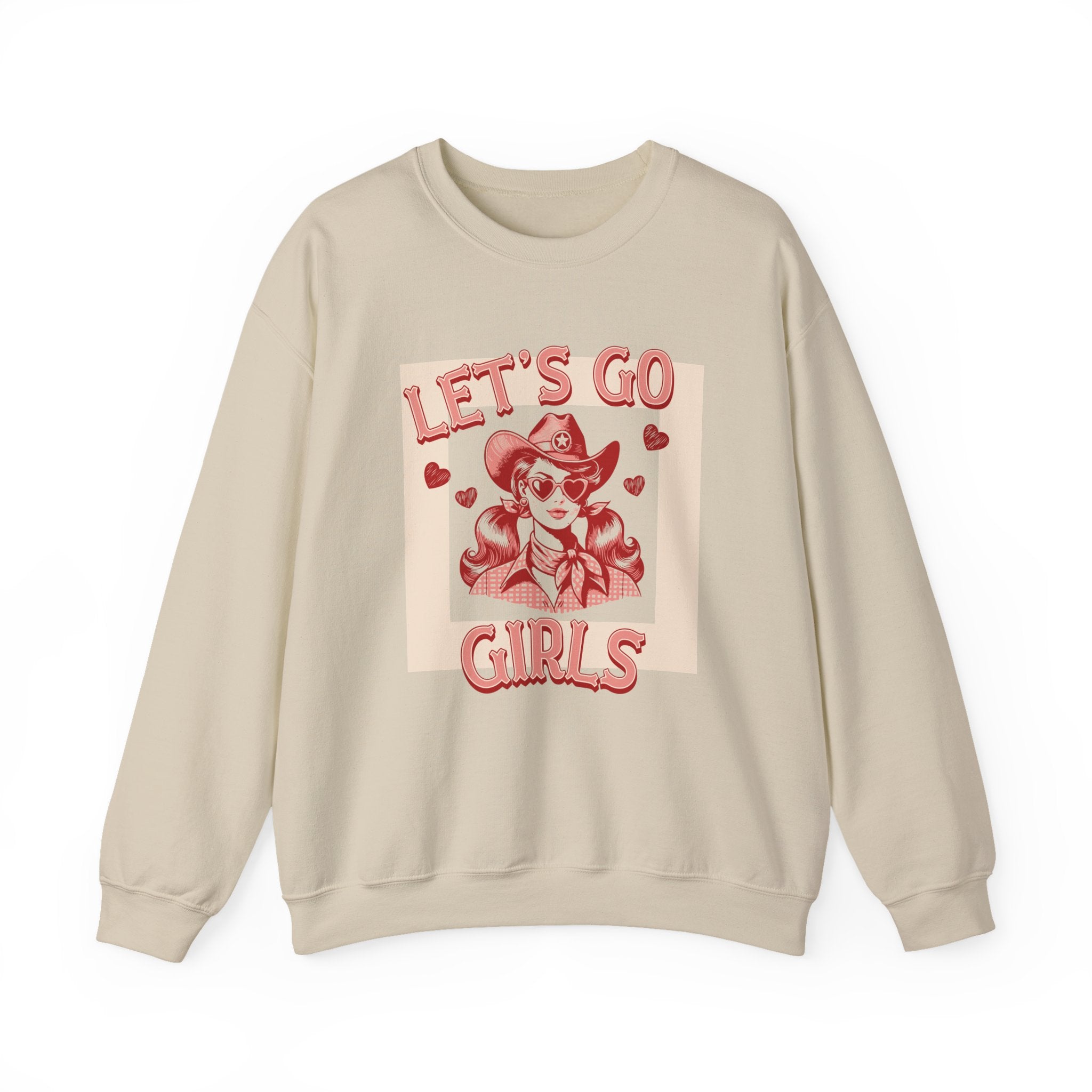 Let’s Go Girls Retro Sweatshirt