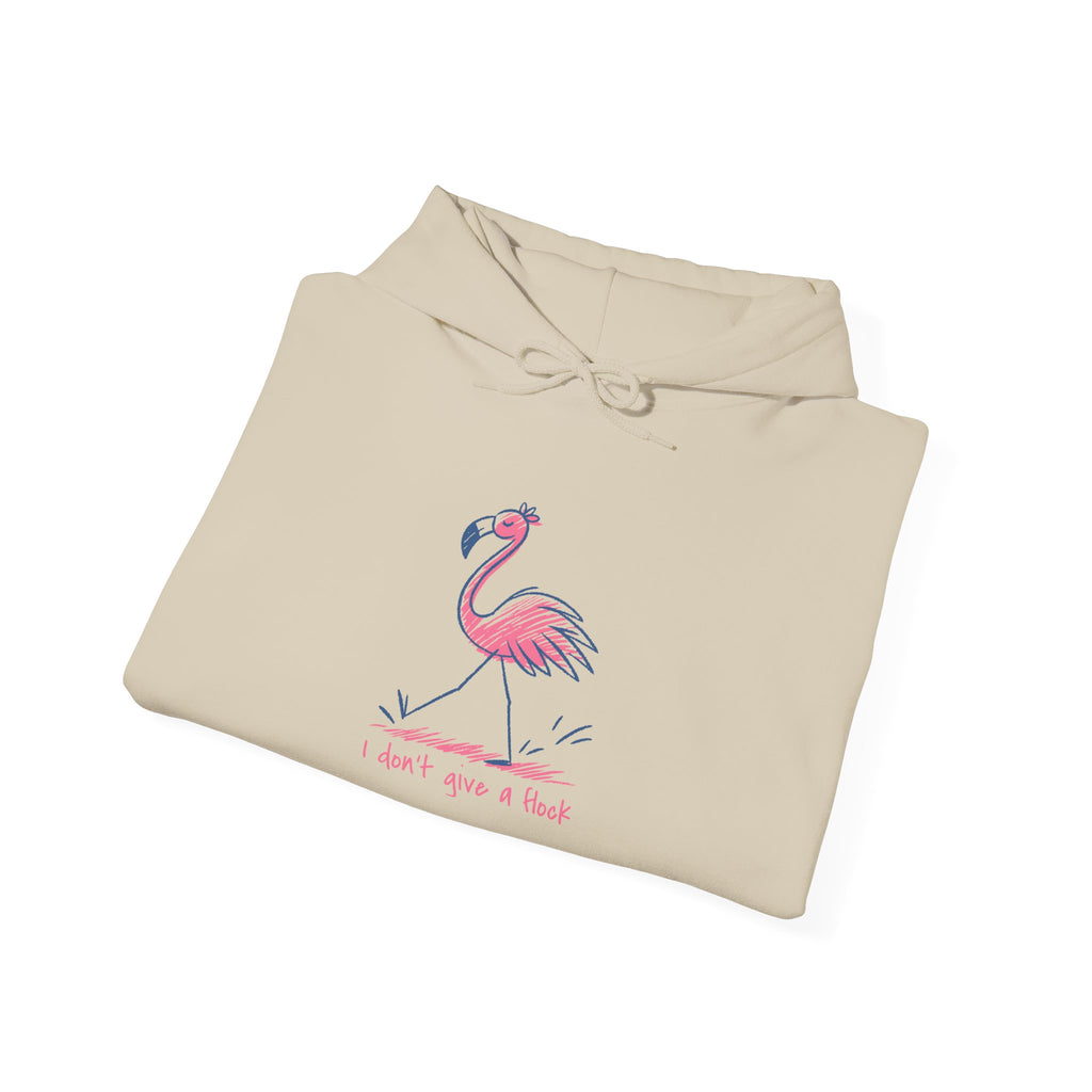I Don't Give a Flock Flamingo Hoodie