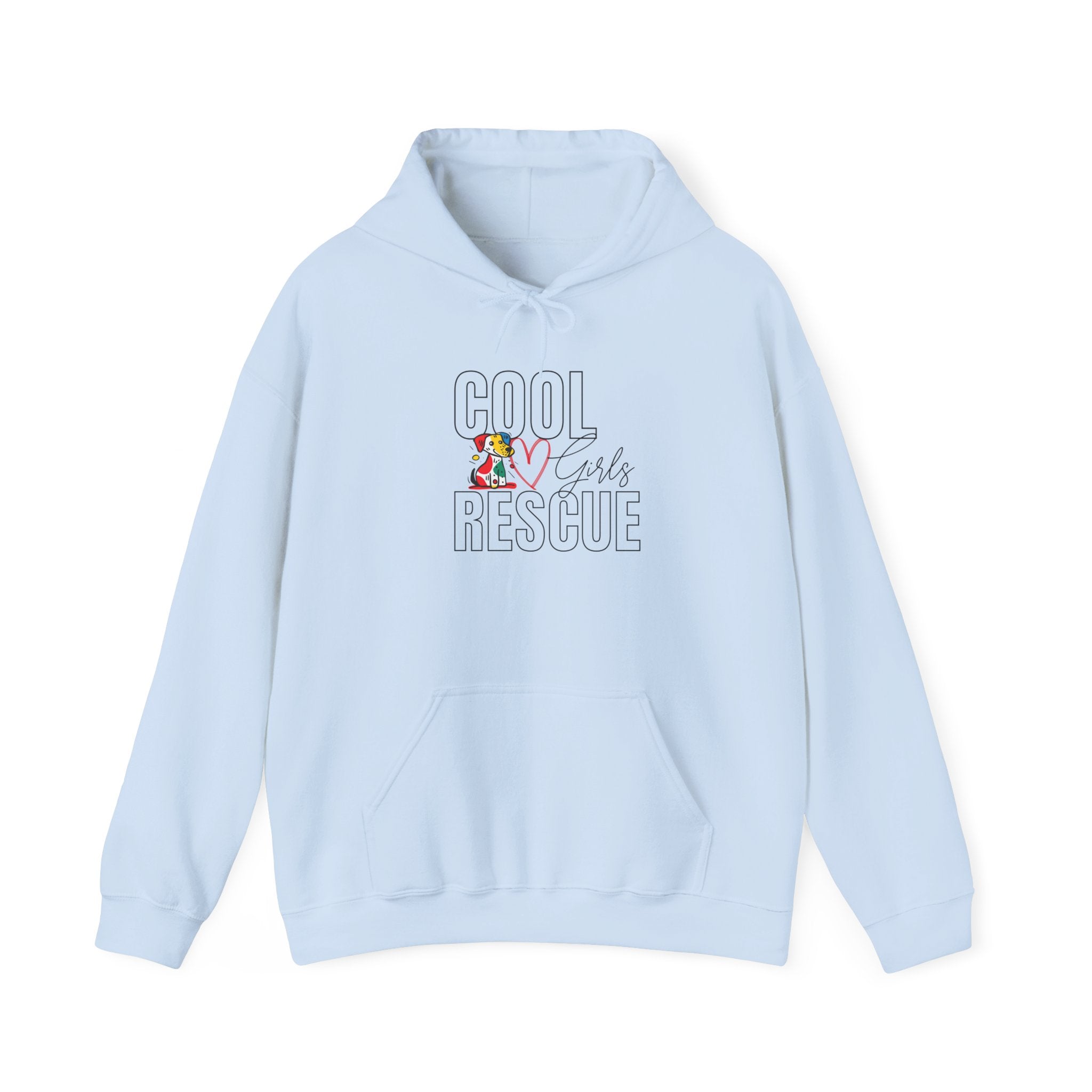 Cool Girls Rescue Retro Hoodie