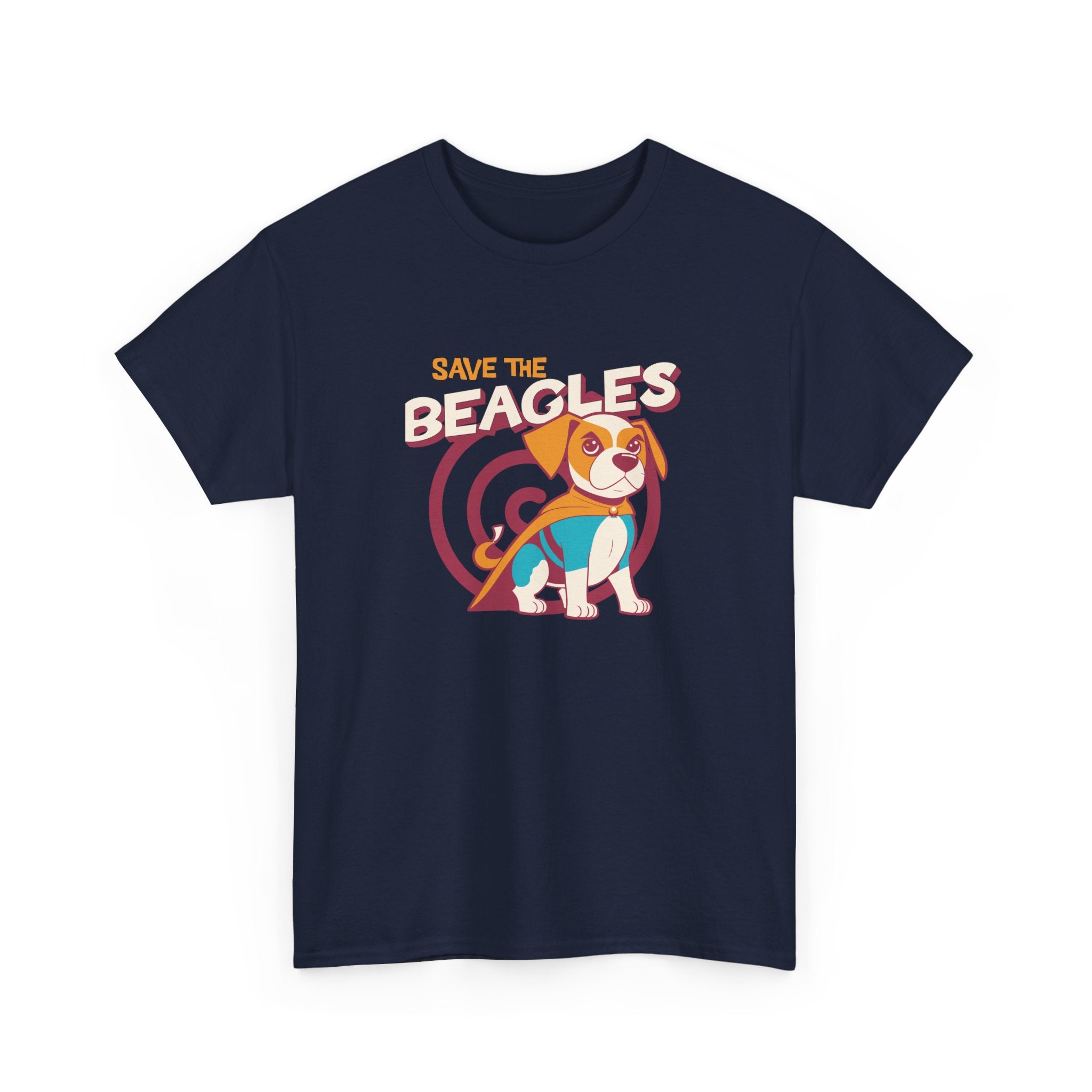 Save the Beagles Retro Dog T-Shirt