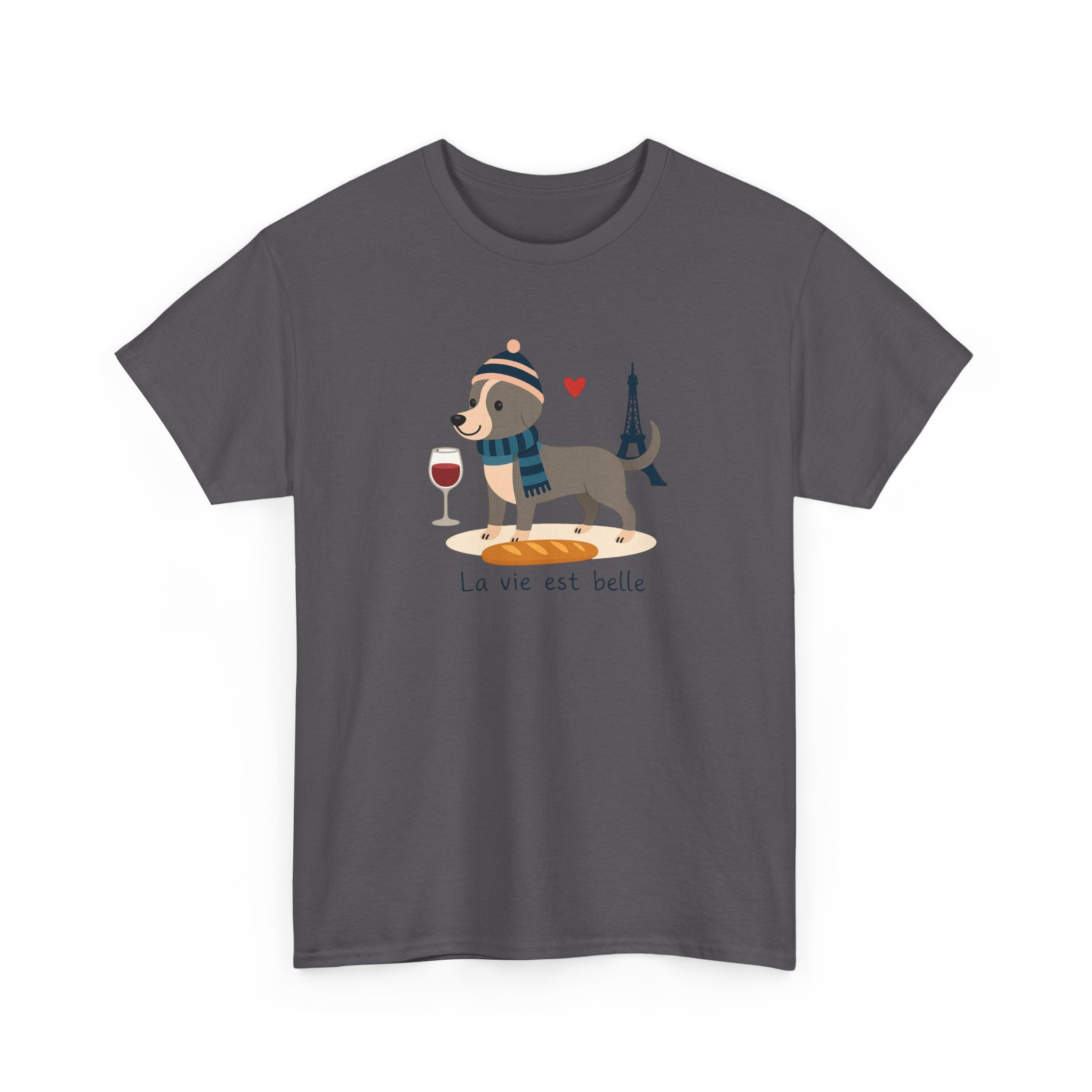 Dachshund Paris Graphic Tee