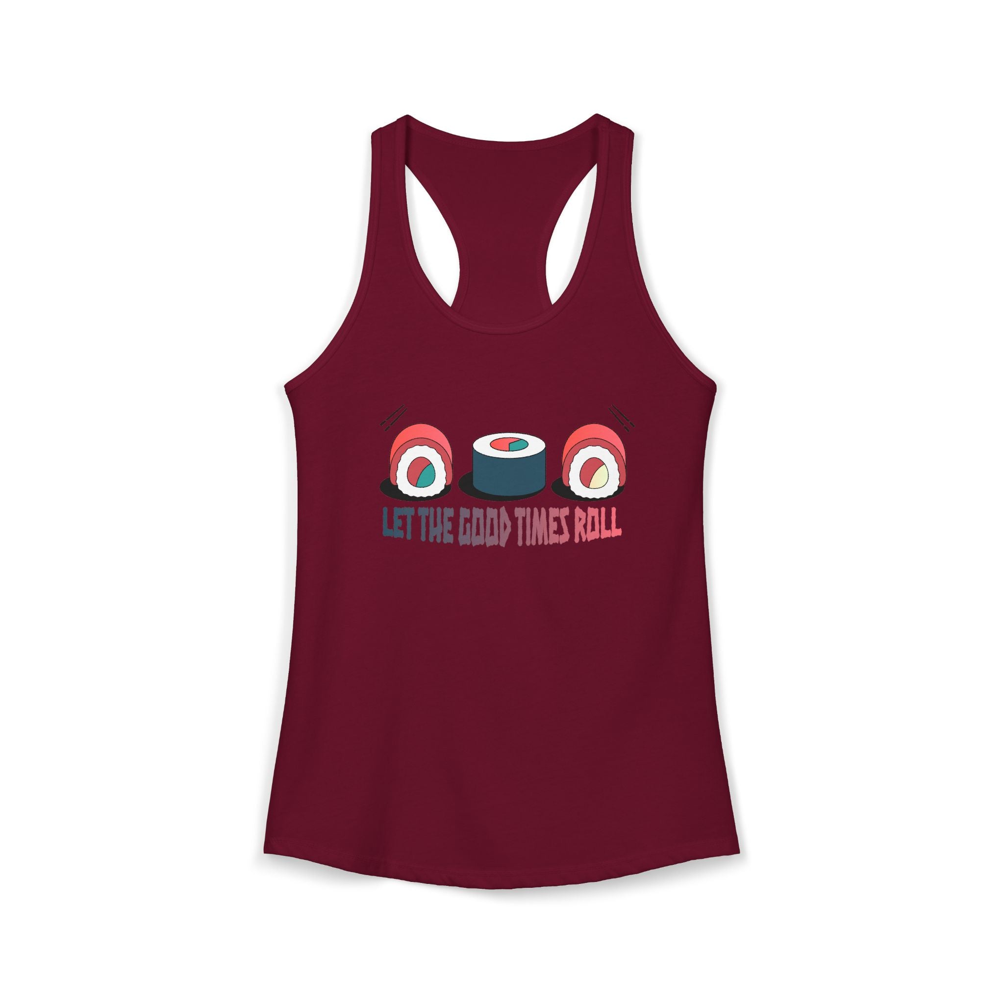 Let the Good Times Roll Sushi Tank Top