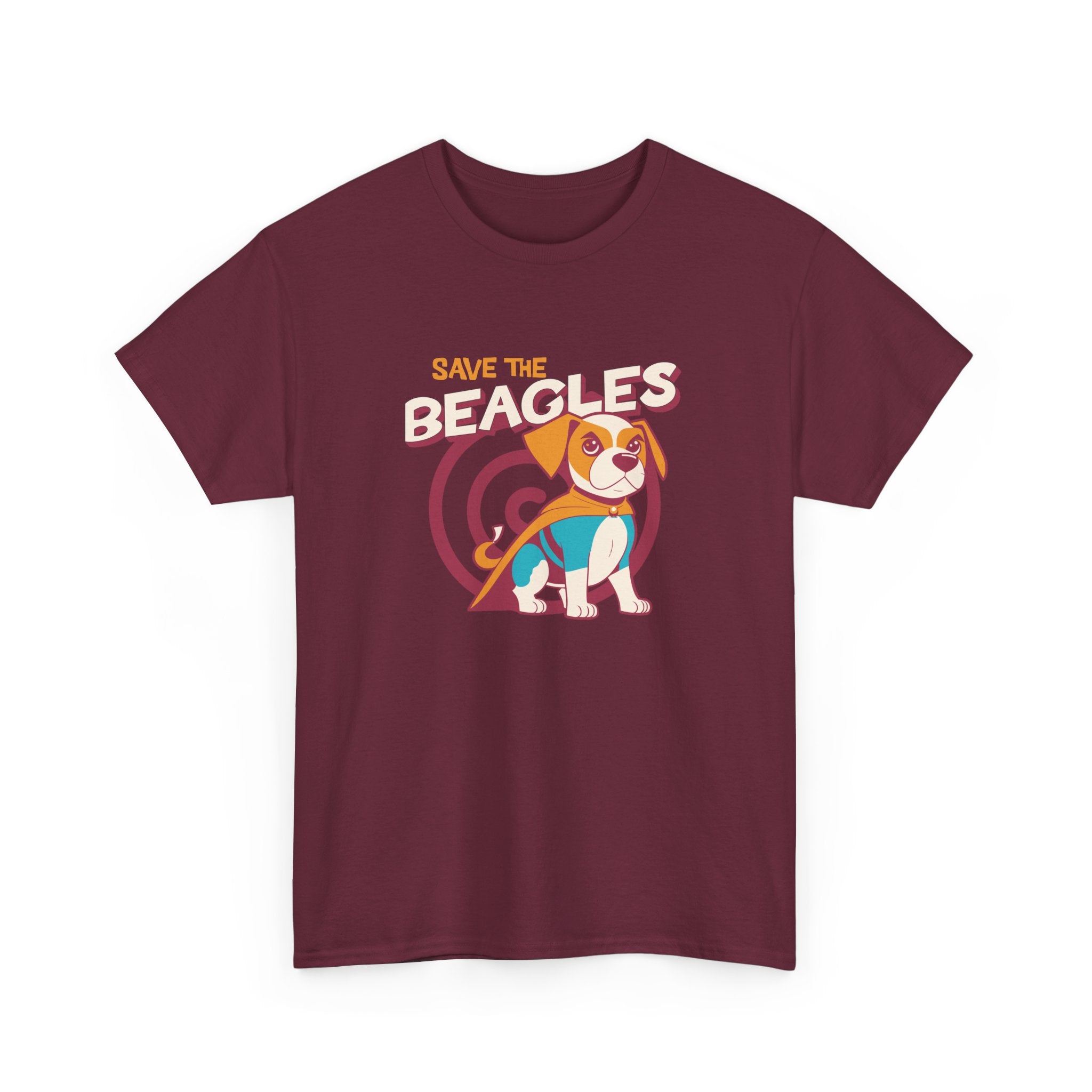 Save the Beagles Retro Dog T-Shirt
