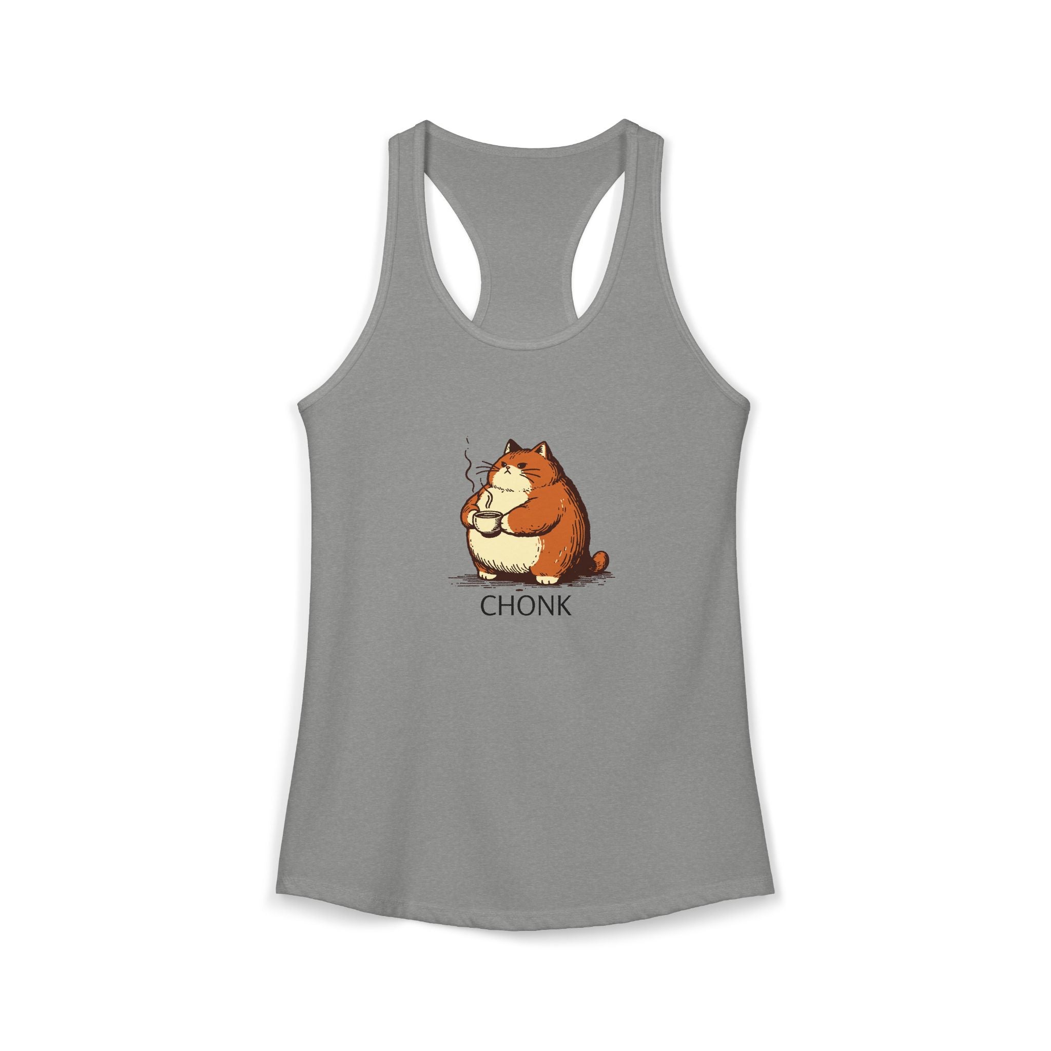 Retro Chonk Cat Tank Top