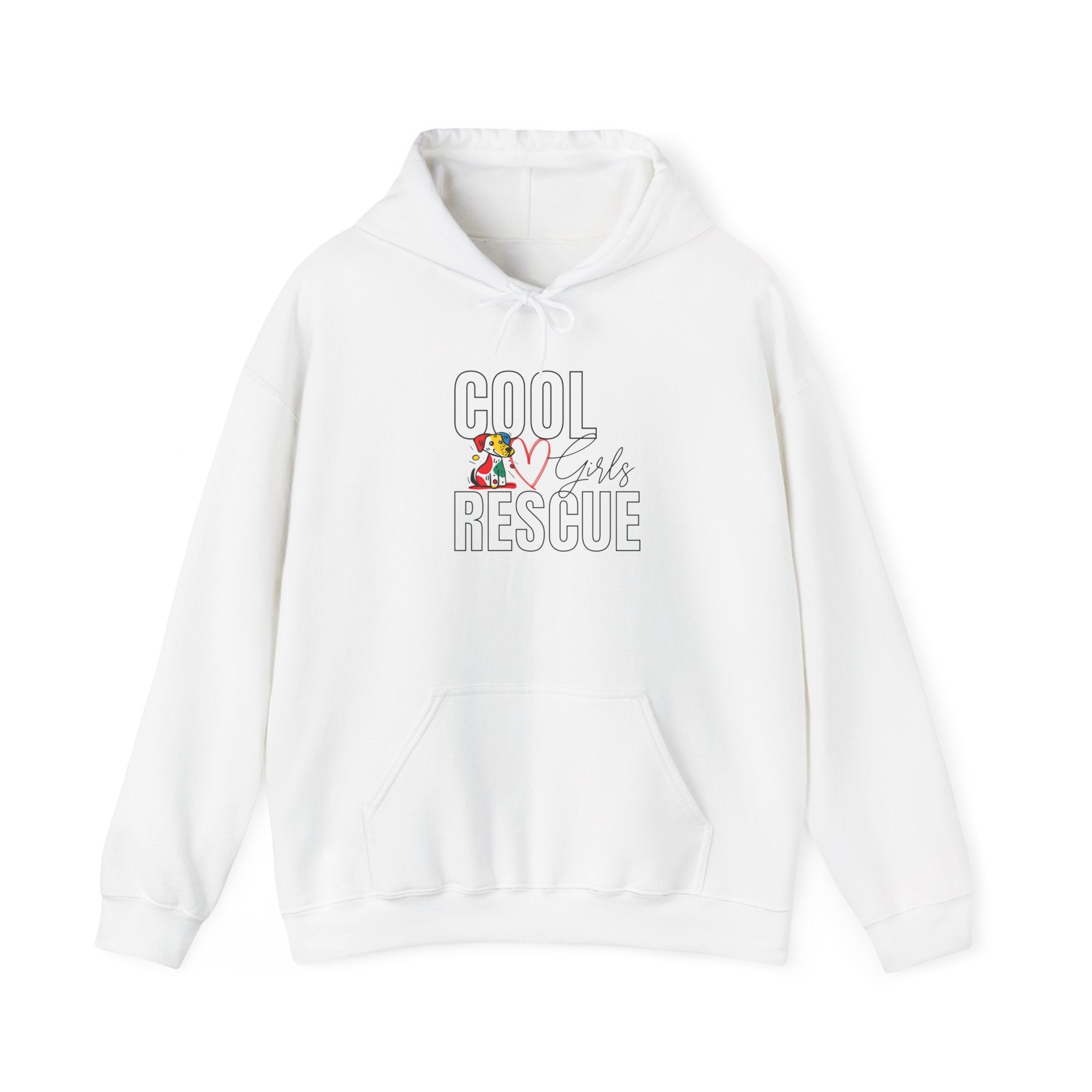 Cool Girls Rescue Retro Hoodie