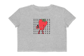 Retro Strawberry Character Cropped Tee
