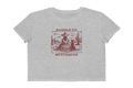 Saddle Up Buttercup Vintage Graphic Cropped Tee