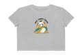 Not Today Folks Cat Illustration Cropped Tee