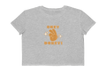 Okey Dokey Retro Peace Sign Cropped Tee