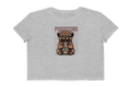 Pug with Coffee Cropped Tee