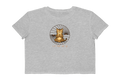 Let That Shit Go Meditating Cat Cropped Tee