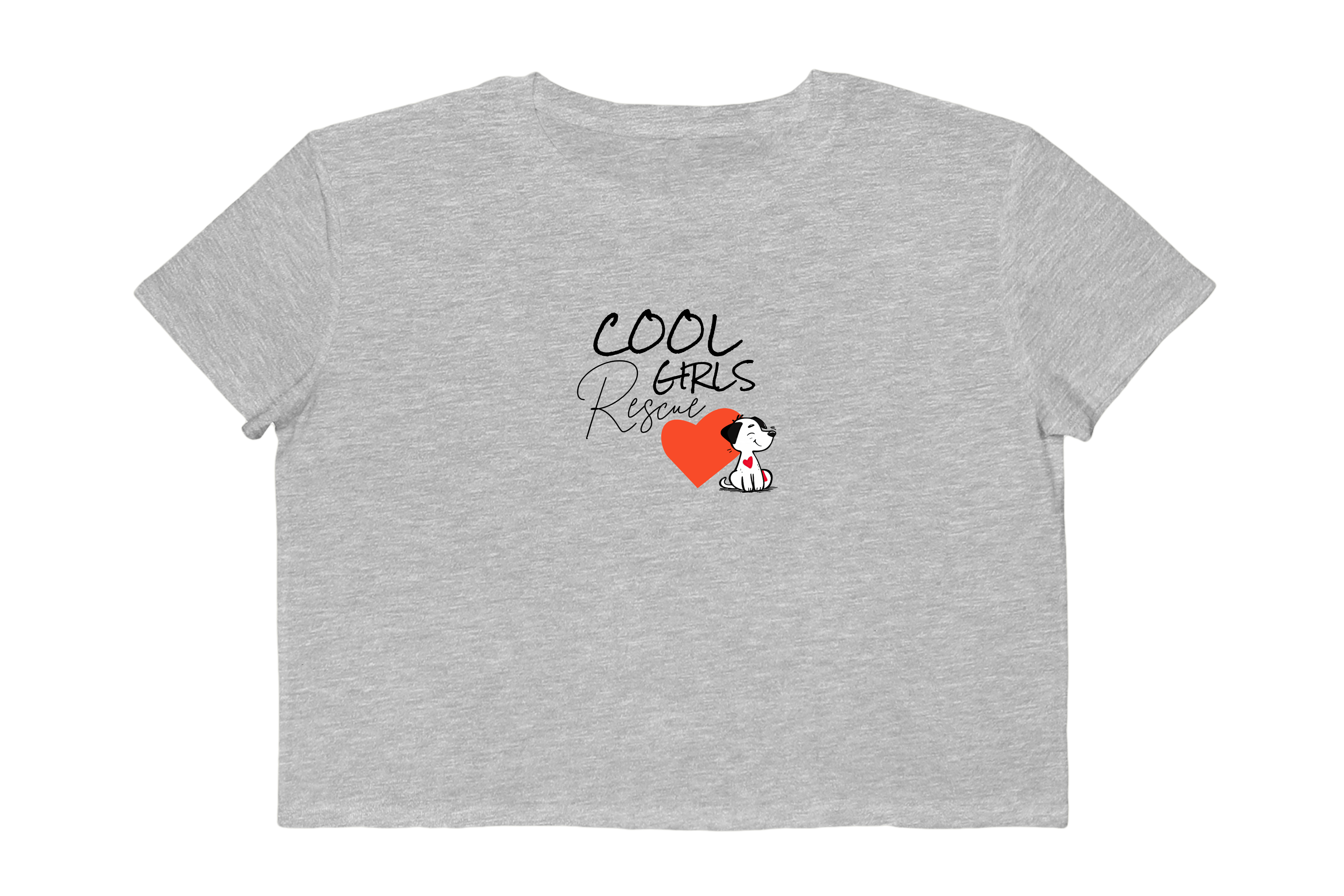 Cool Girls Rescue Cropped Tee