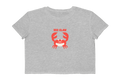 Yee-Claw Crab Graphic Cropped Tee