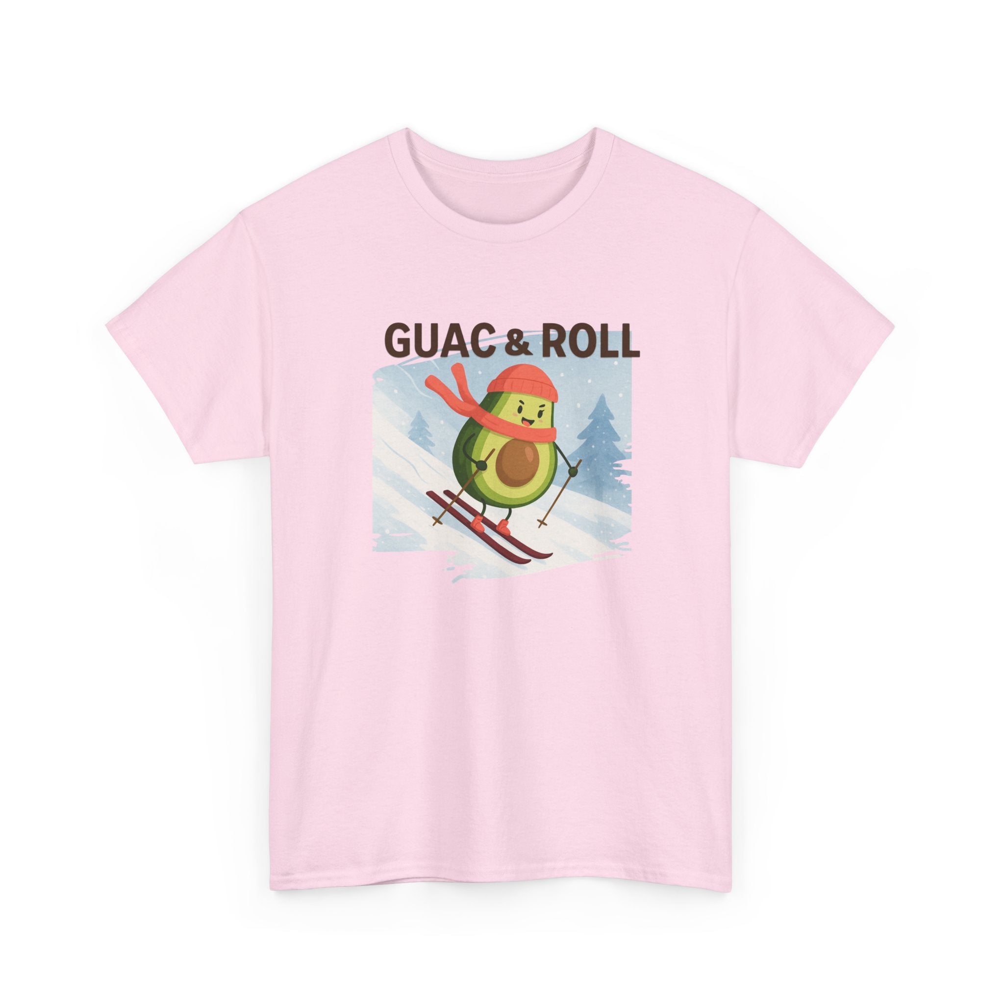 Guac & Roll Avocado Skiing Tee
